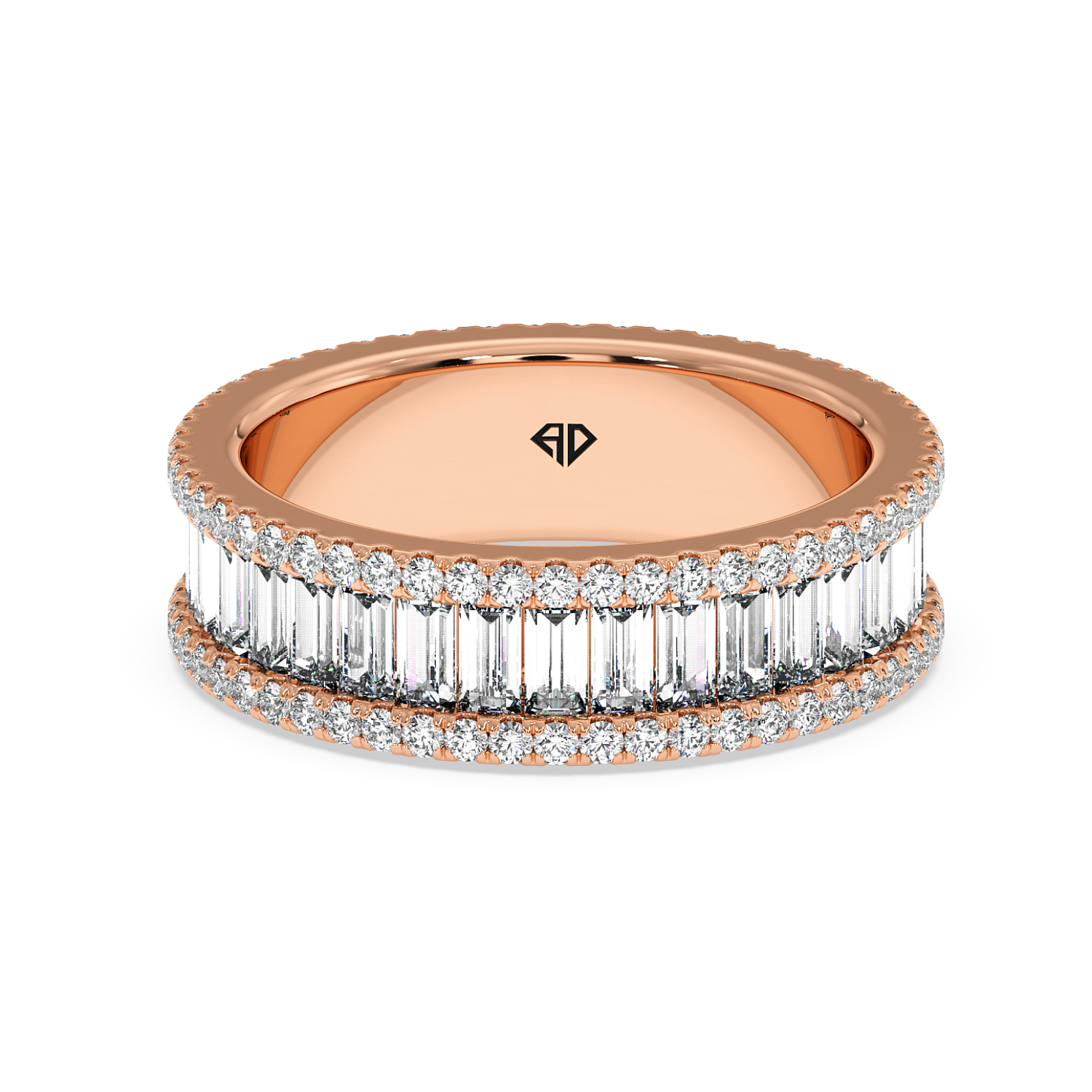 18K Rose Gold RING-074 Band