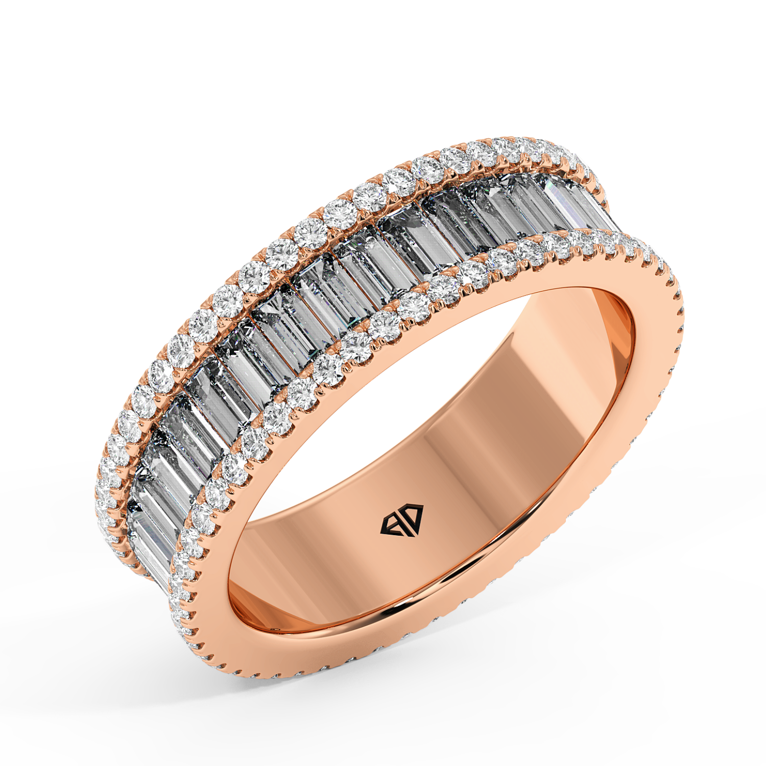 18K Rose Gold RING-074 Band