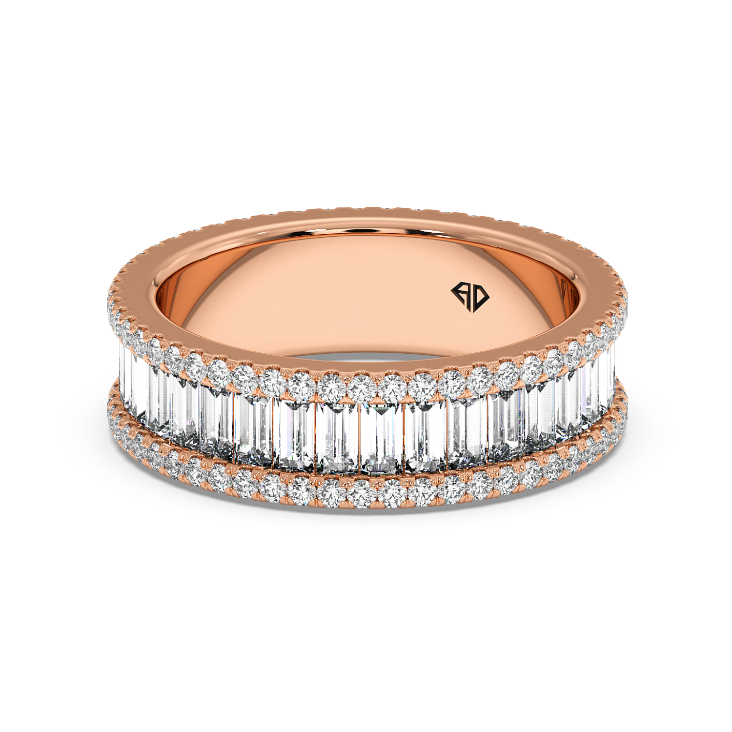 18K Rose Gold RING-074 Band