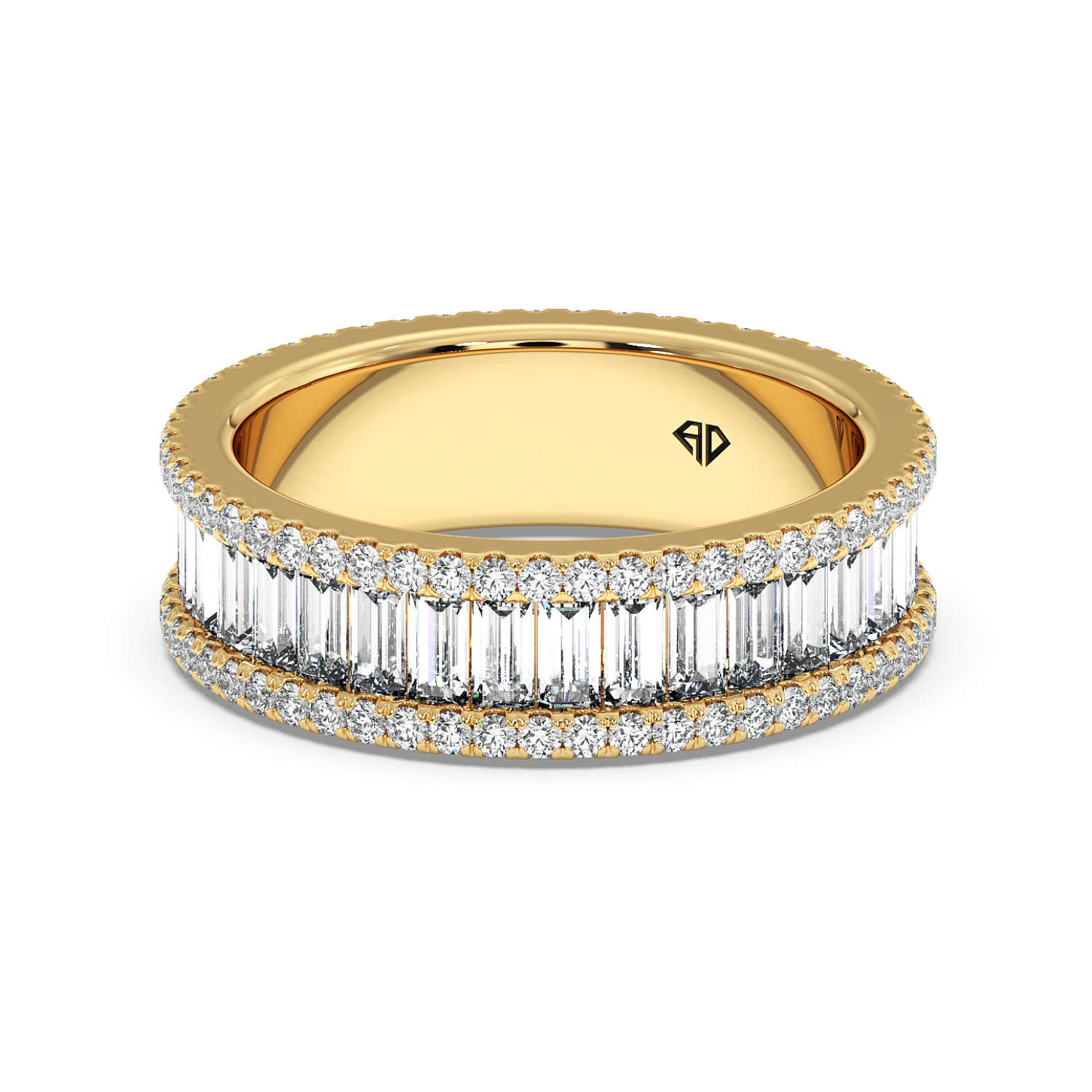 18K Yellow Gold RING-074 Band