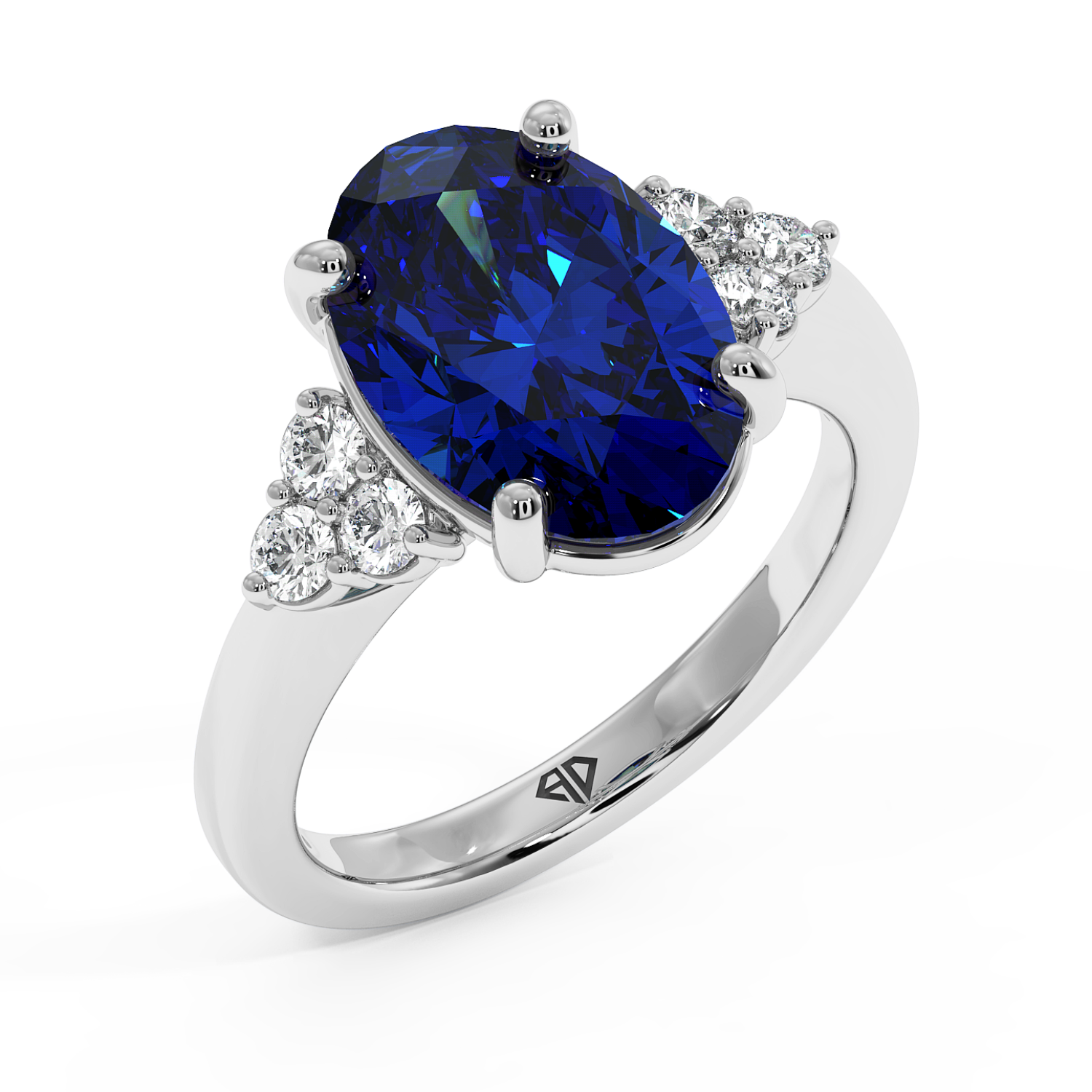 Platinum RING-081 Engagement Ring