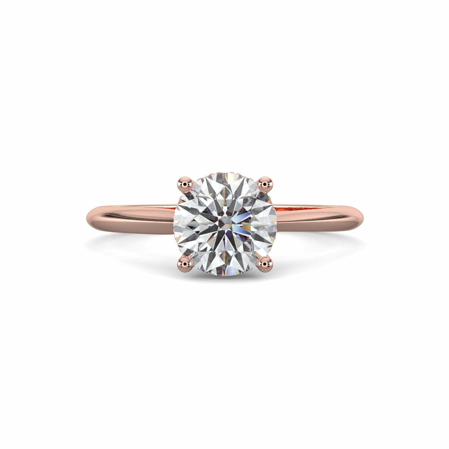 18K White Gold Hope Engagement Ring