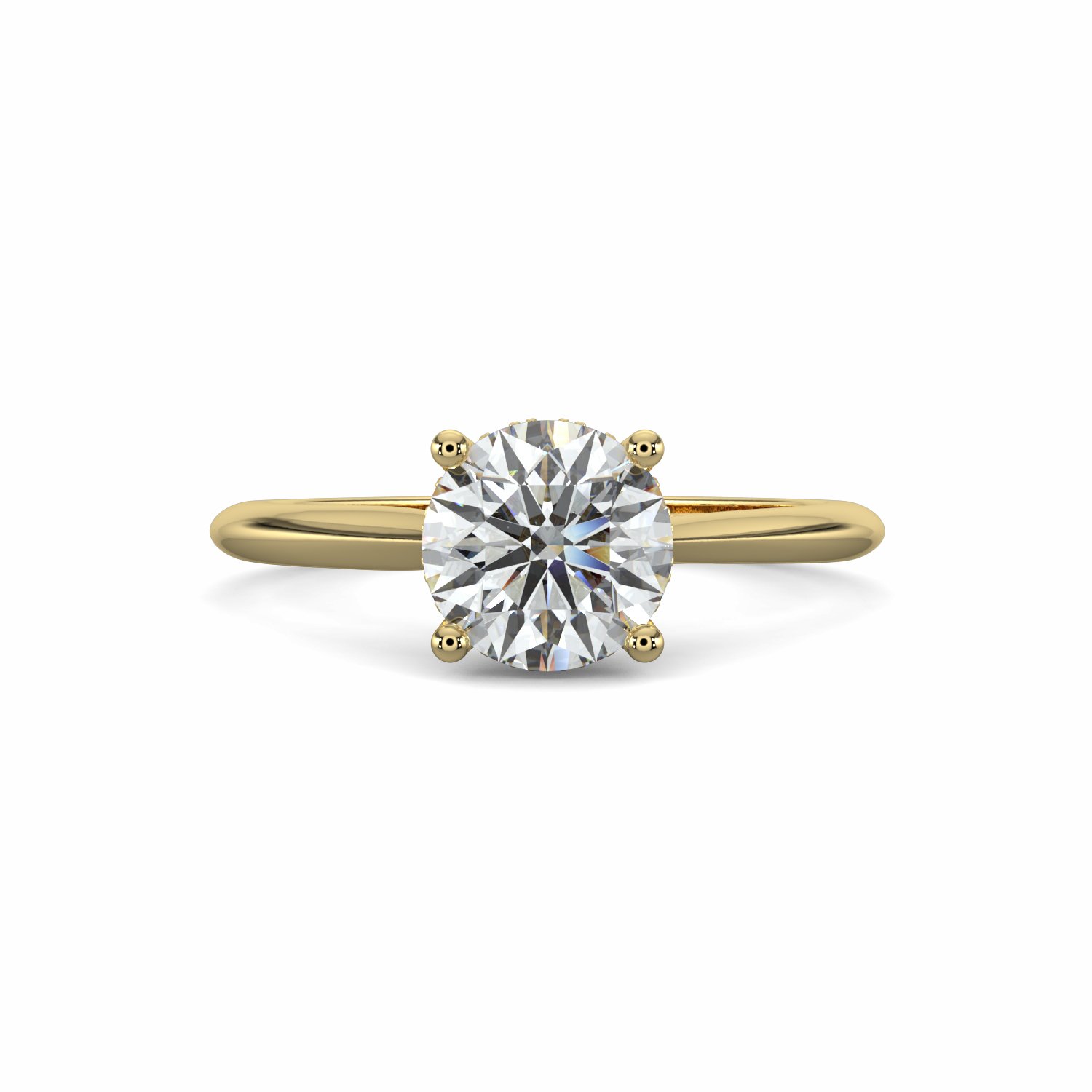 18K White Gold Hope Engagement Ring