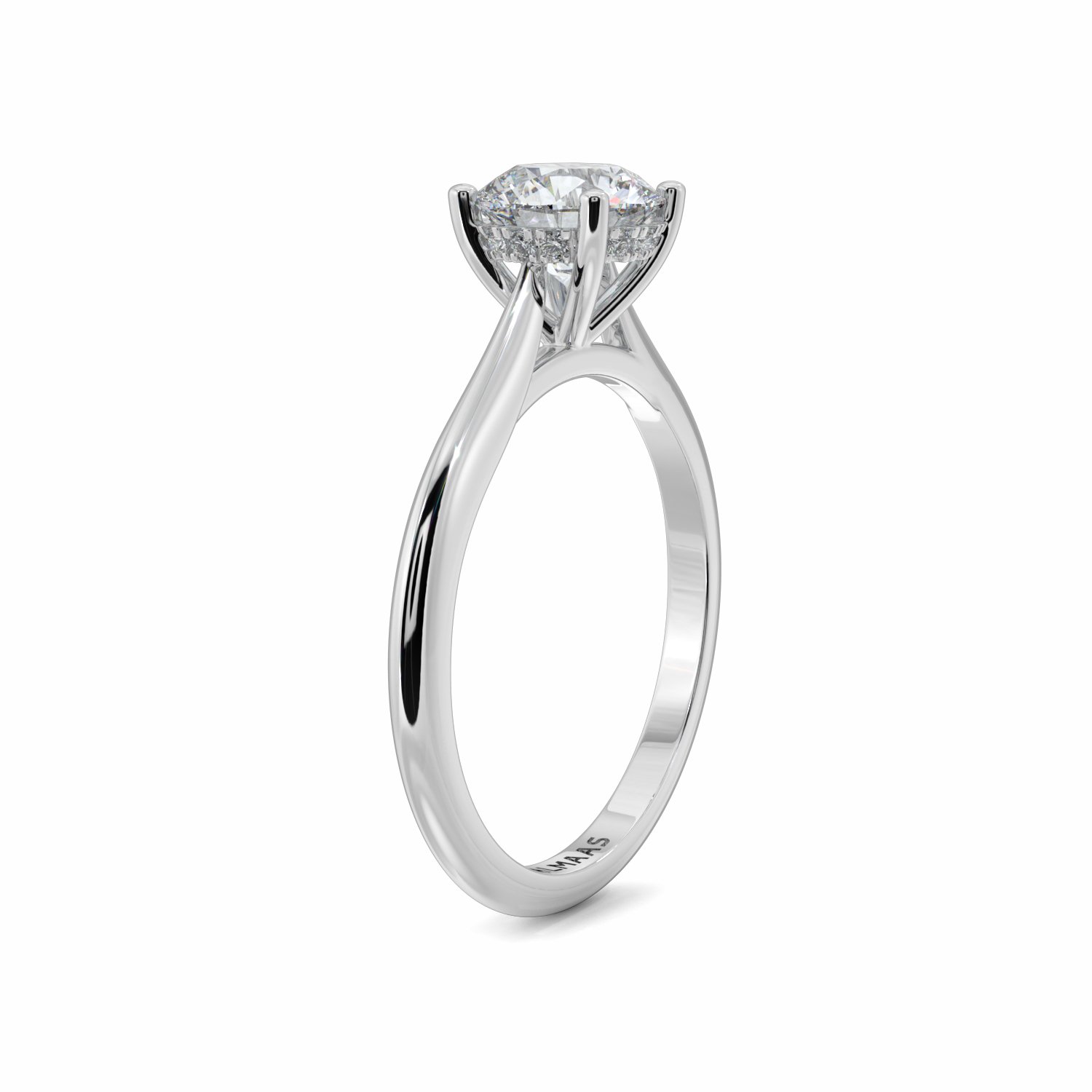 18K White Gold Hope Engagement Ring