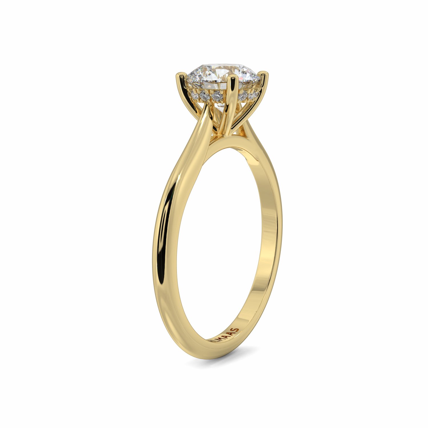 18K Yellow Gold Hope Engagement Ring
