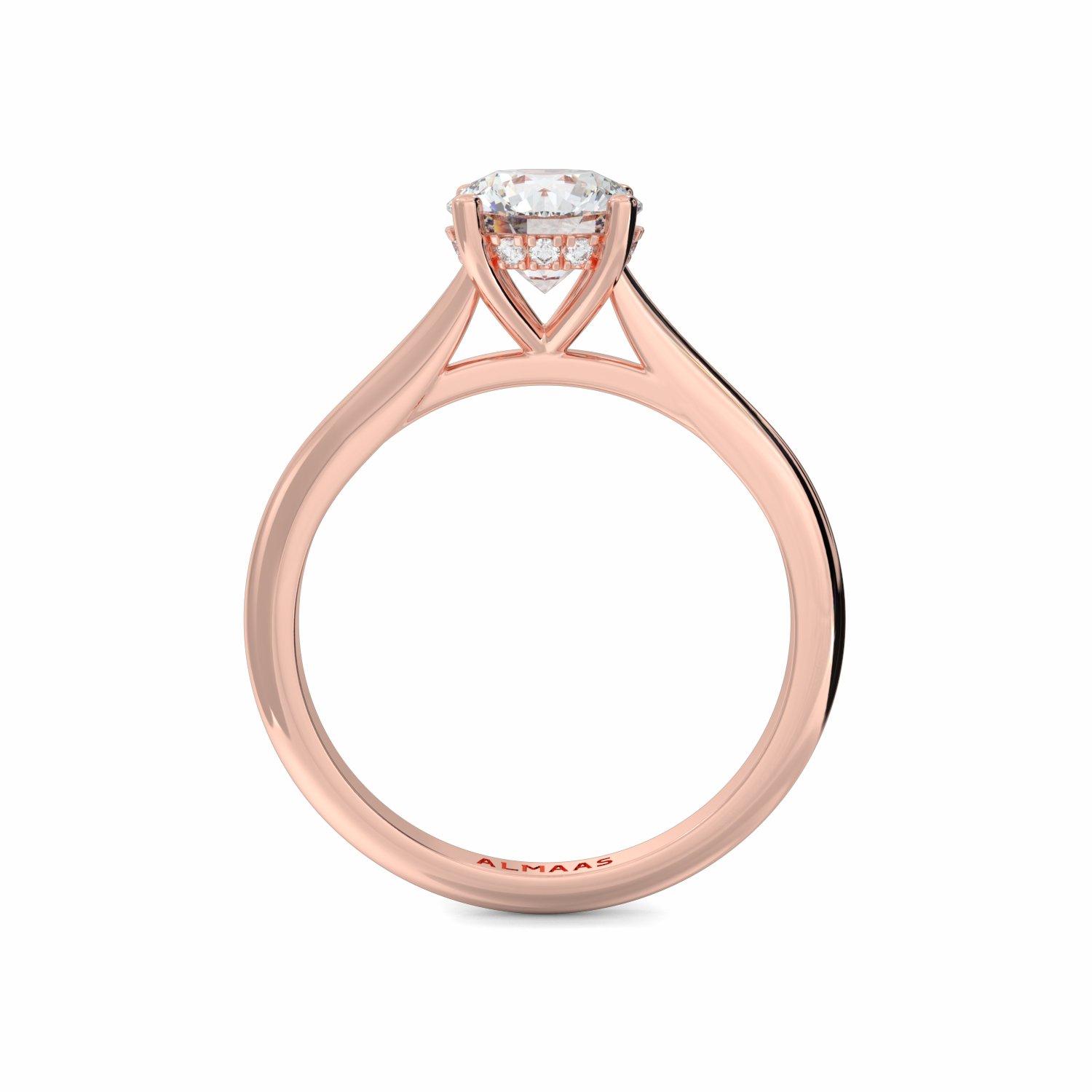 18K Rose Gold Hope Engagement Ring