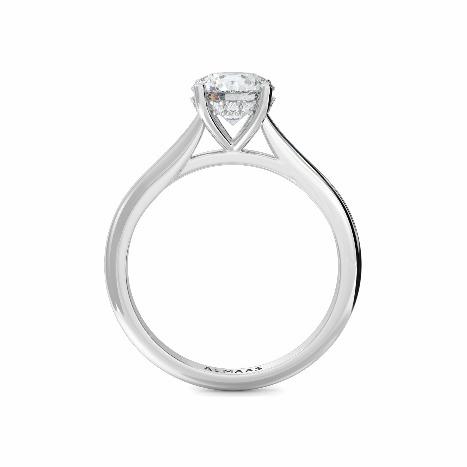 18K White Gold Hope Engagement Ring