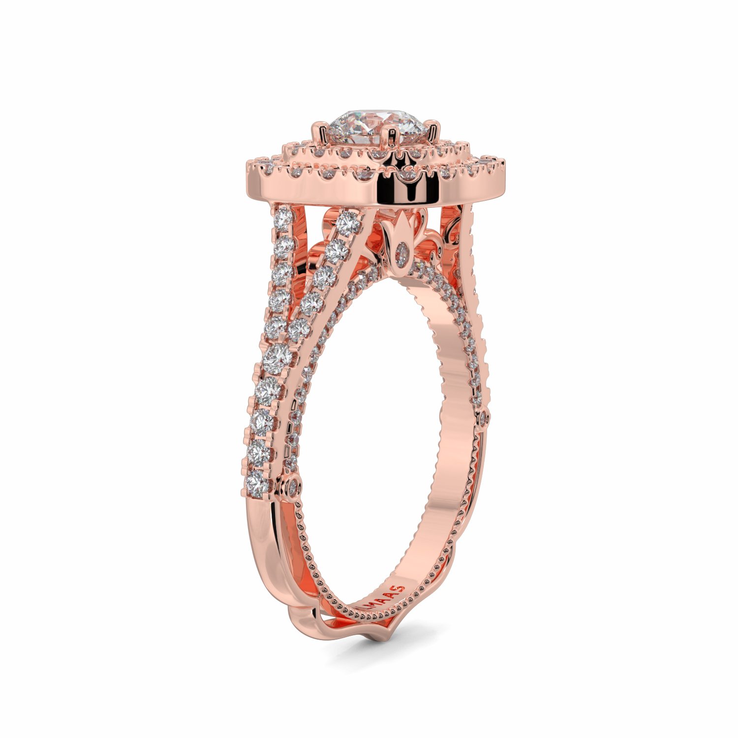 18K Rose Gold Jules Engagement Ring