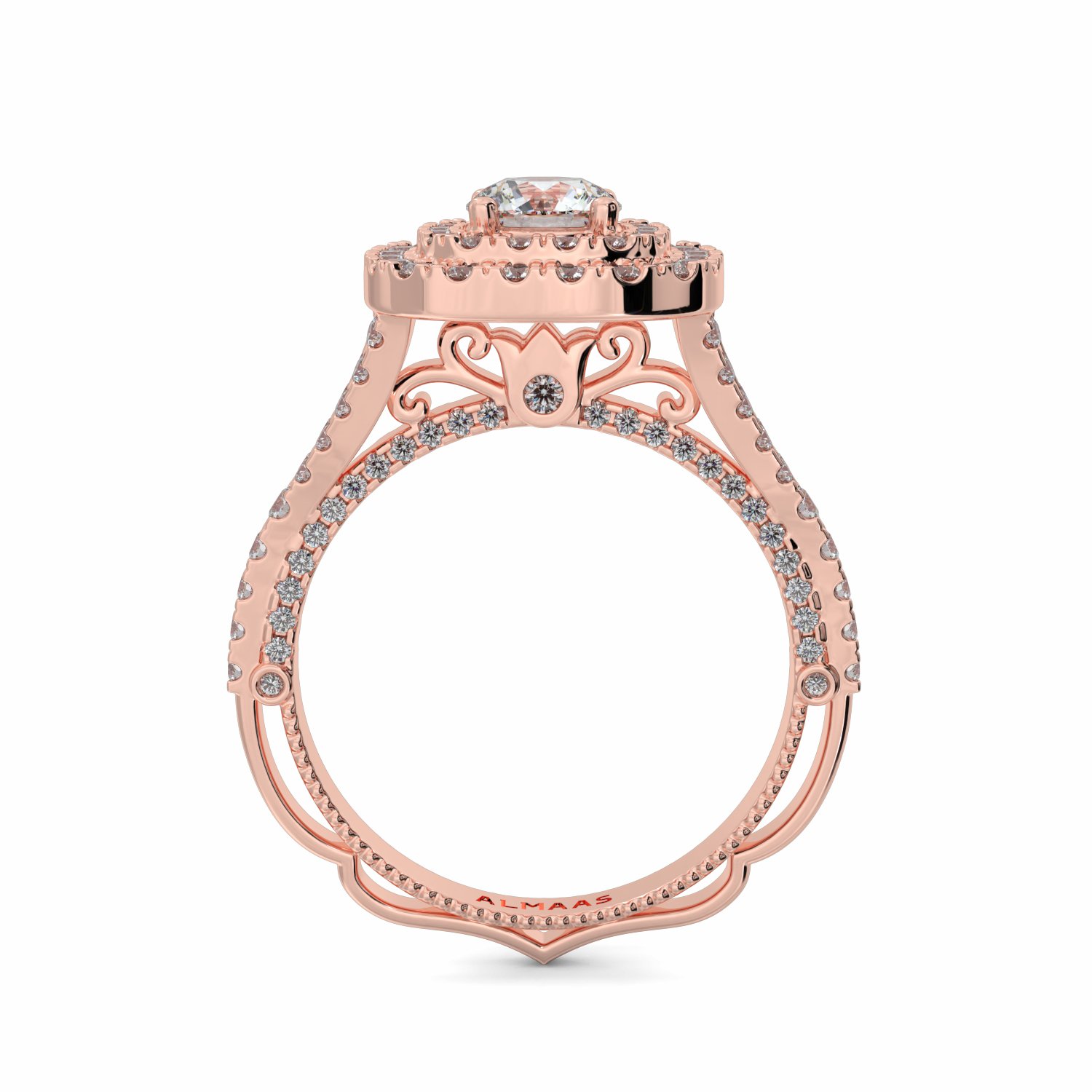 18K Rose Gold Jules Engagement Ring