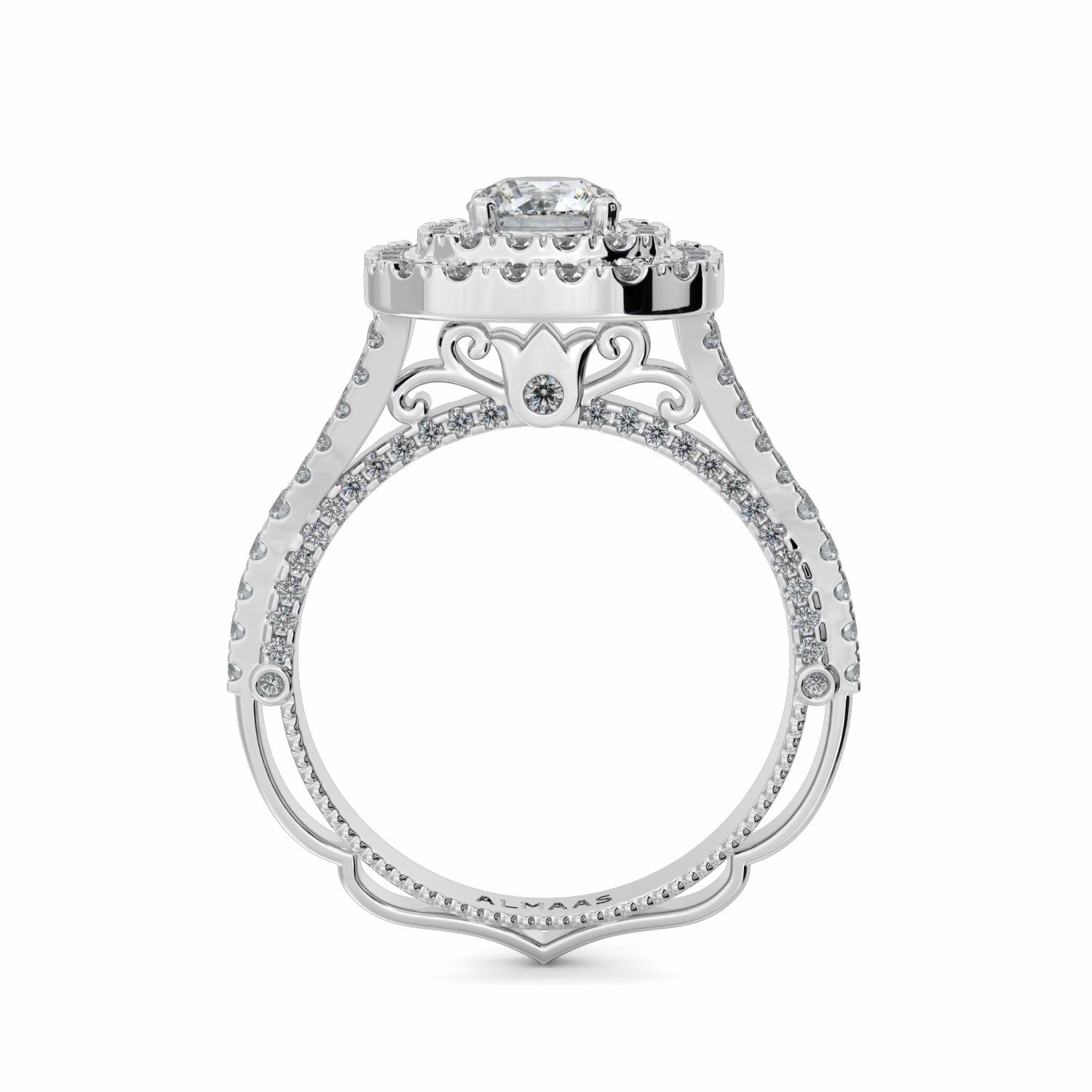 18K White Gold Jules Engagement Ring