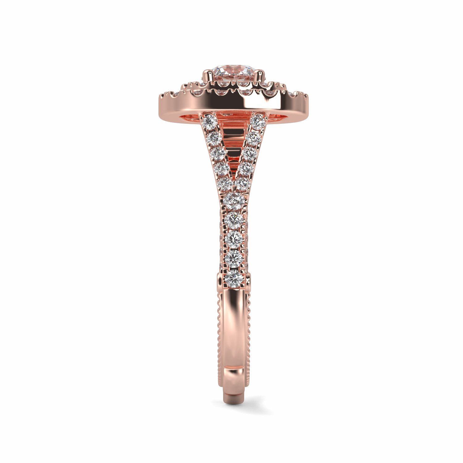 18K Rose Gold Jules Engagement Ring