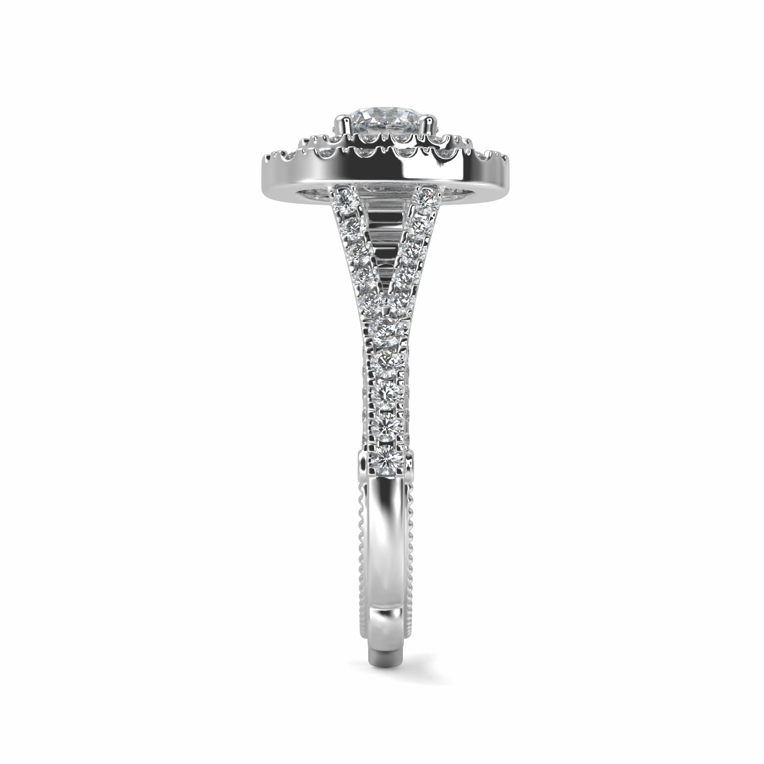 18K White Gold Jules Engagement Ring