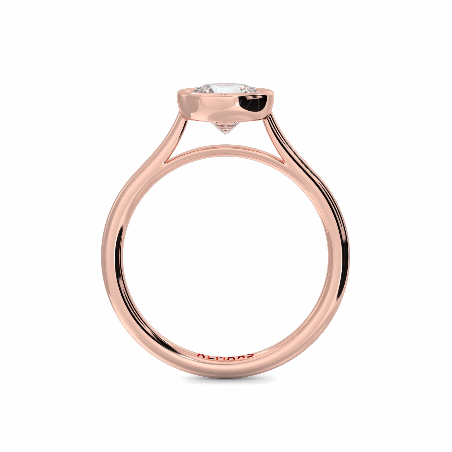 18K Rose Gold Sonia Diamond Soliataire Engagement Ring