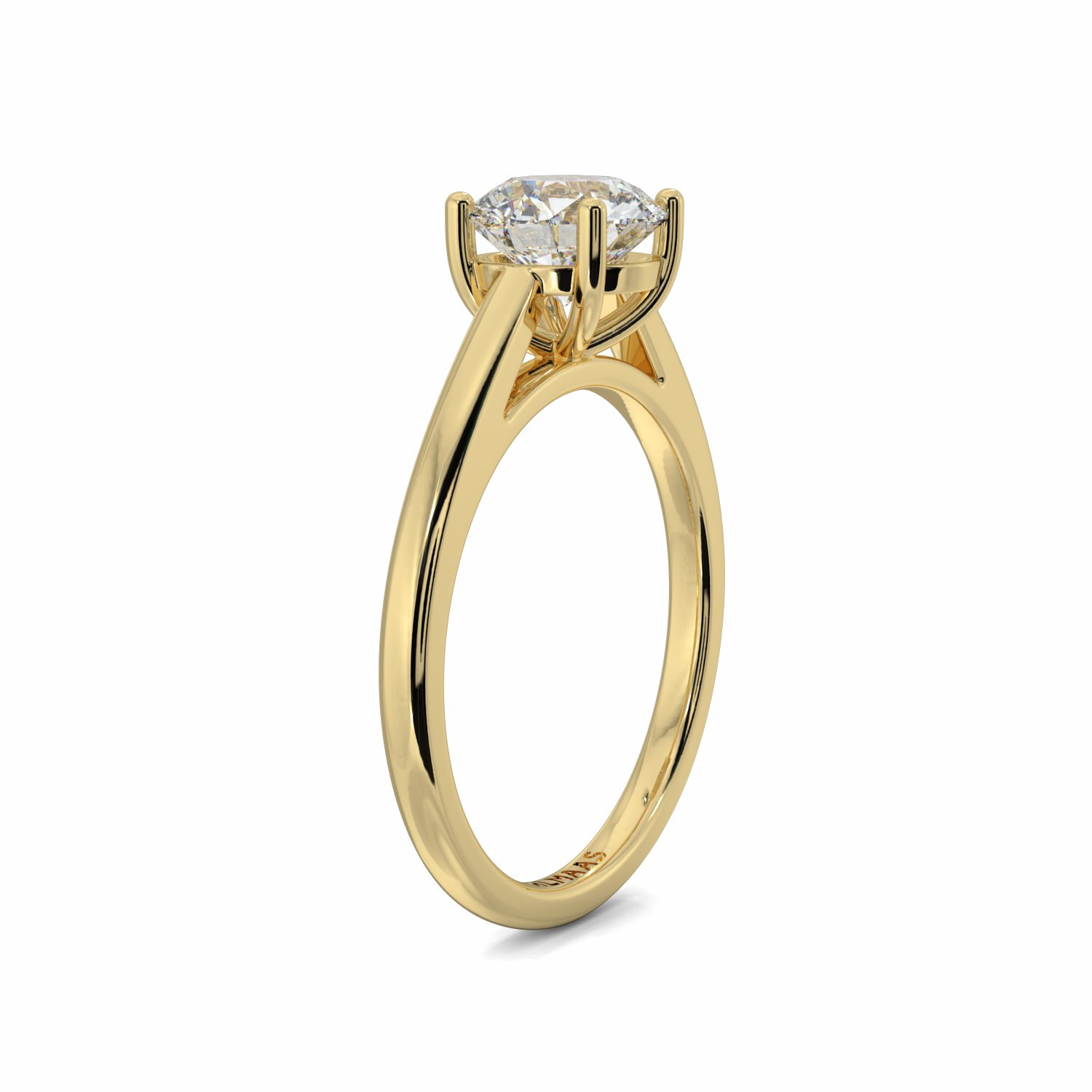 18K Yellow Gold Mariella Diamond Solitaire Engagement Ring