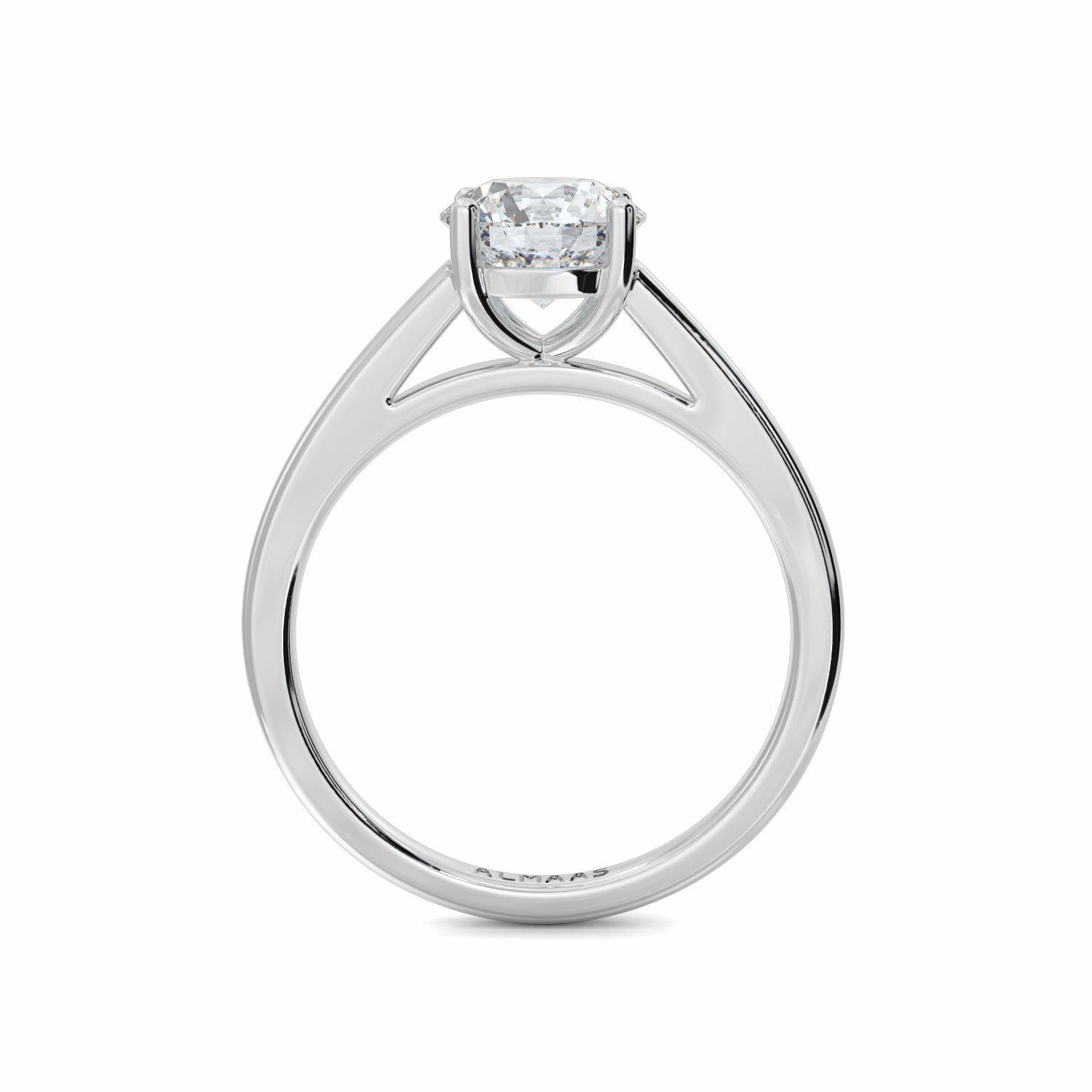 18K White Gold Mariella Diamond Solitaire Engagement Ring