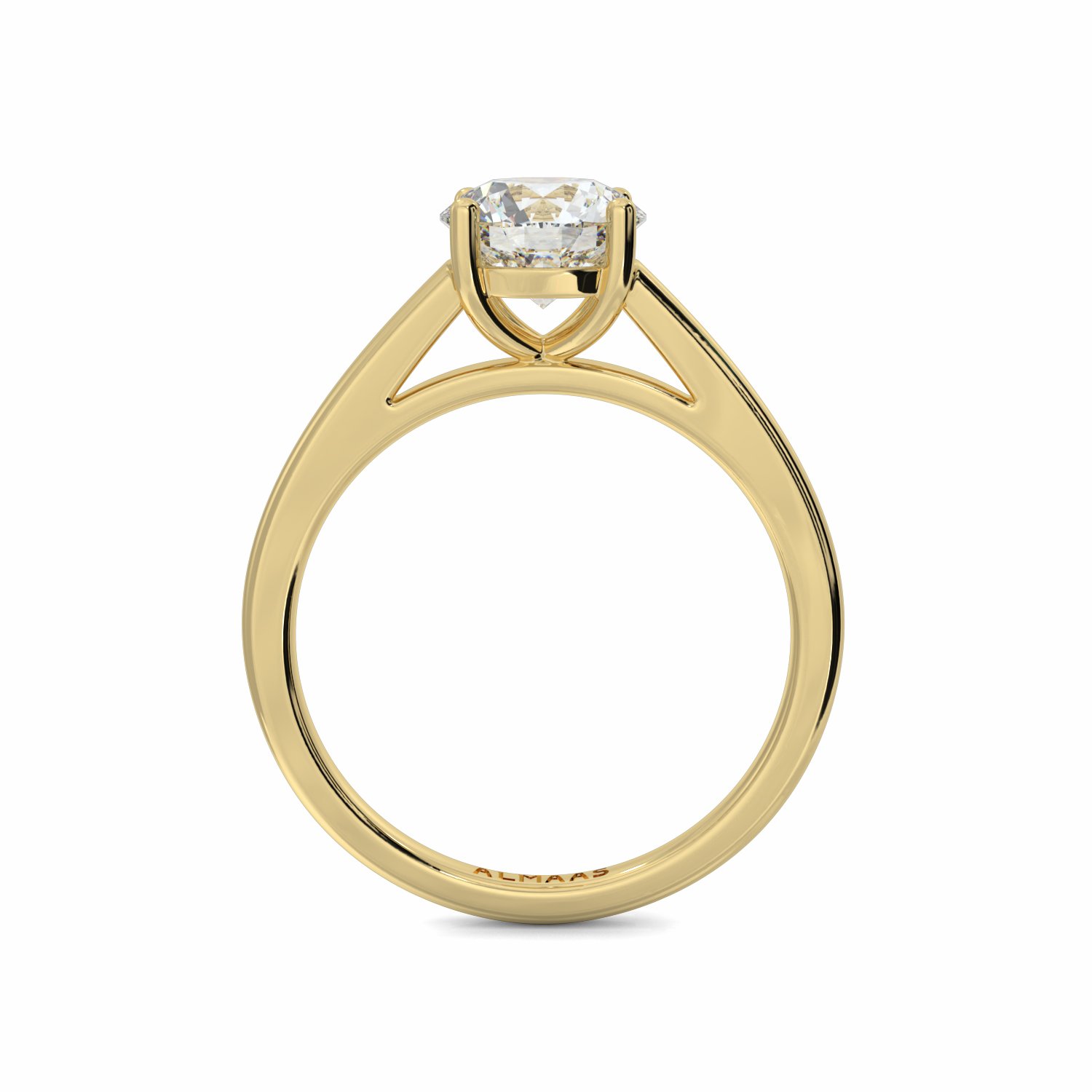 18K Yellow Gold Mariella Diamond Solitaire Engagement Ring
