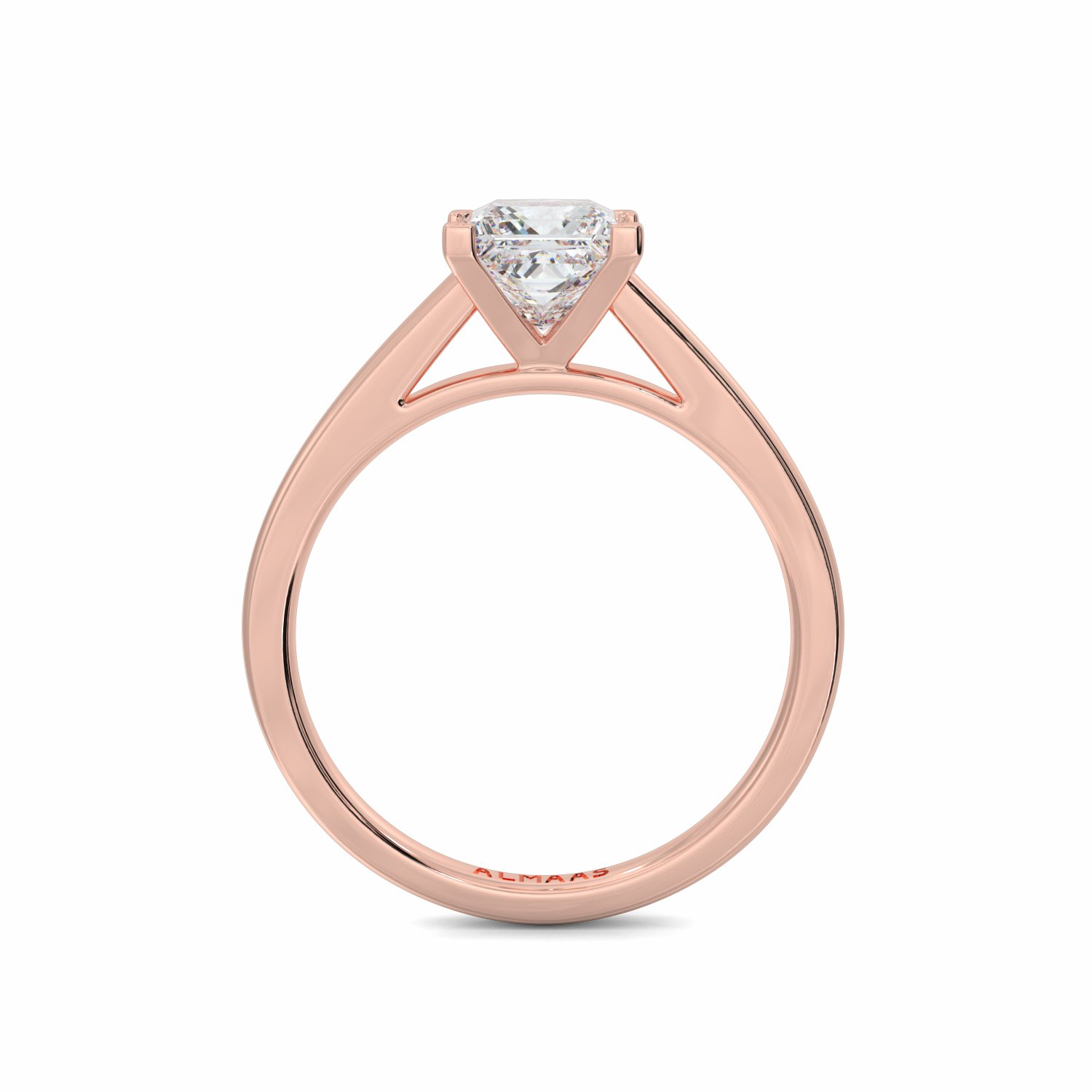 18K Rose Gold Kylie Engagement Ring