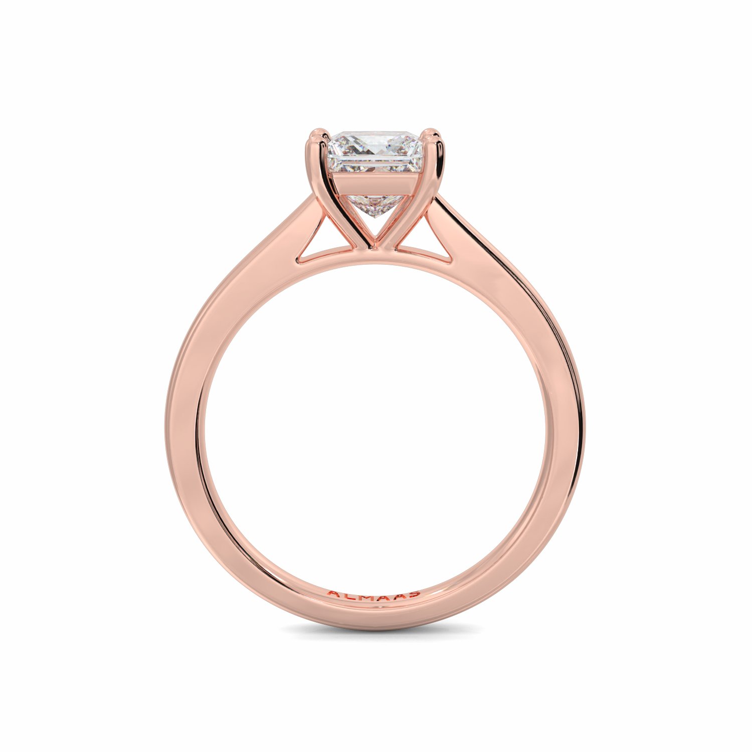 18K Rose Gold Lottie Engagement Ring