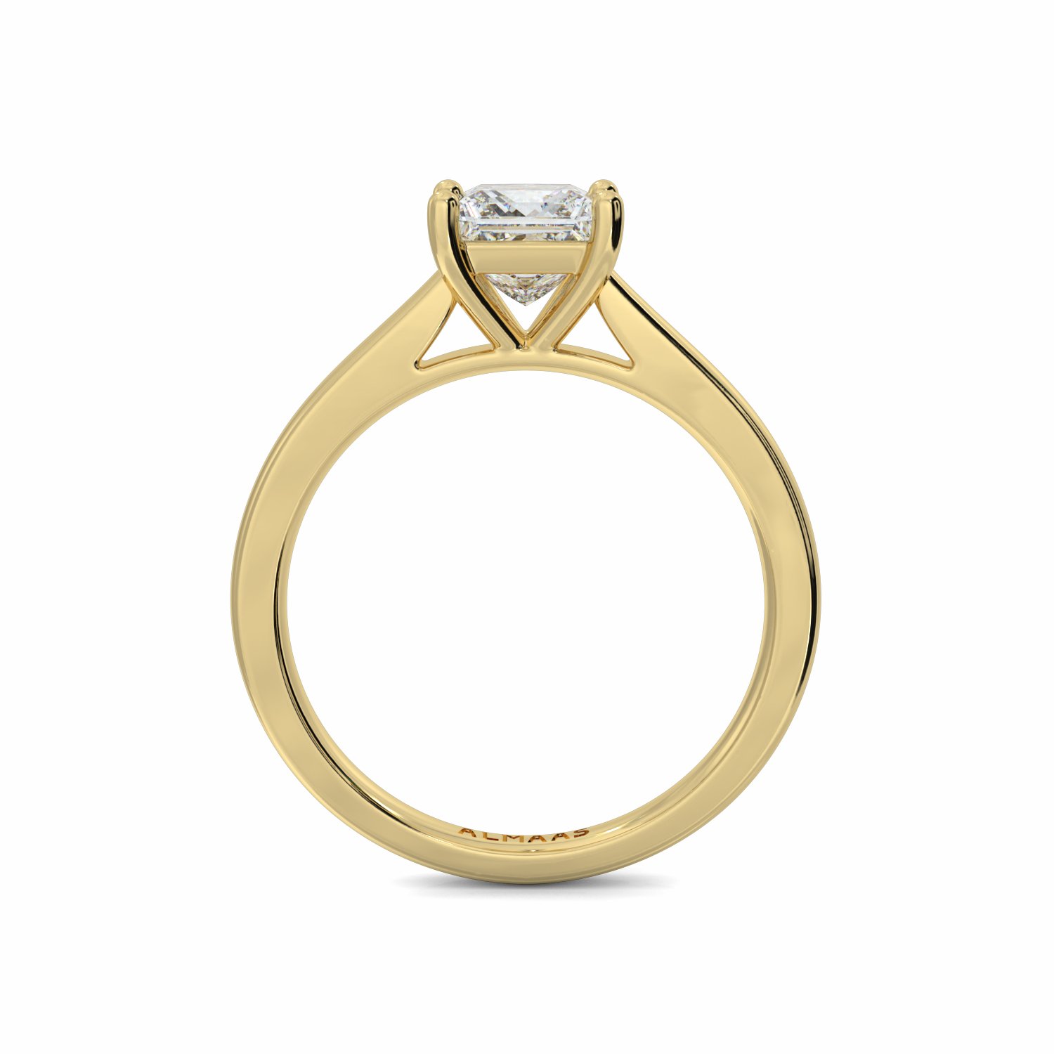 18K Yellow Gold Lottie Engagement Ring