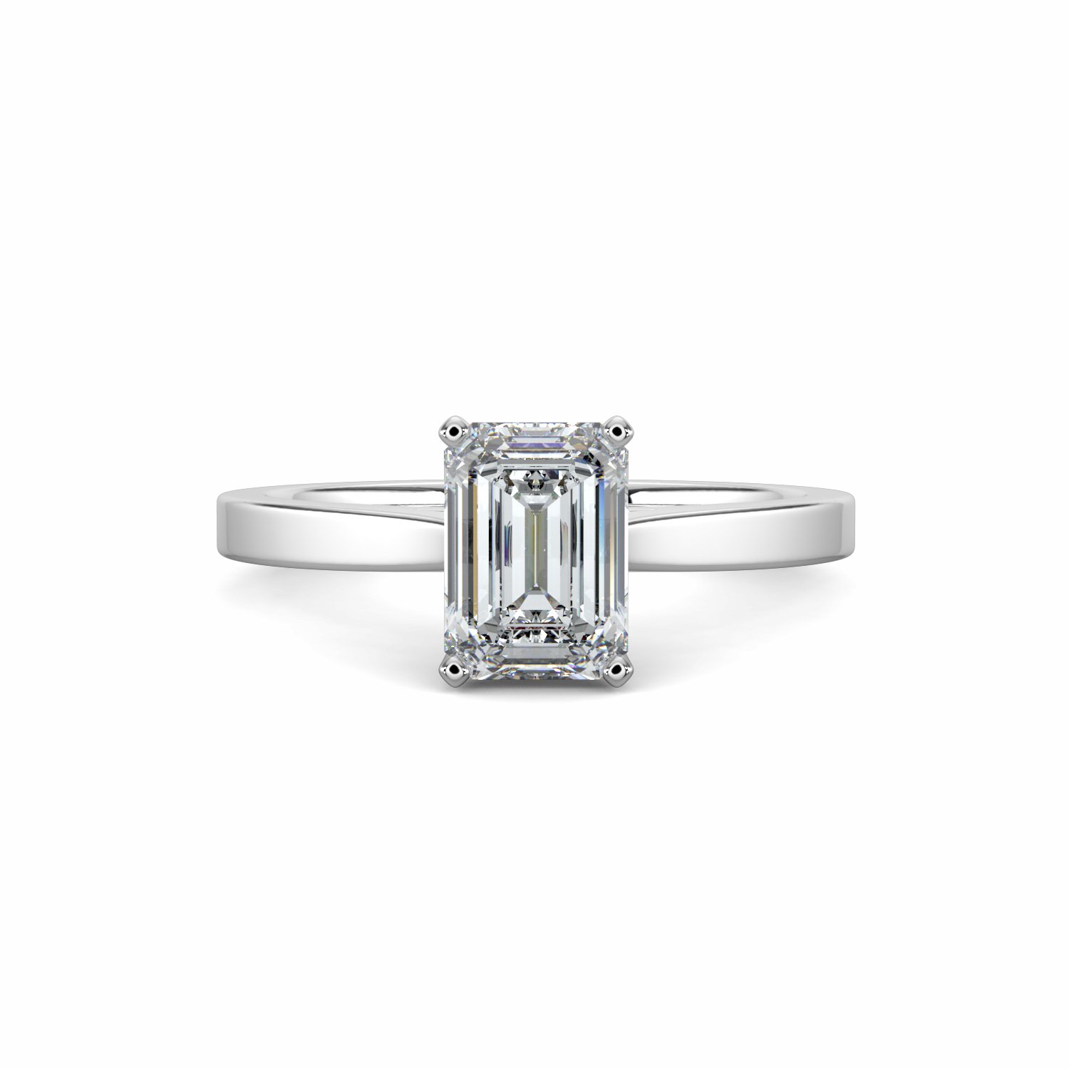 18K White Gold Madelina Engagement Ring