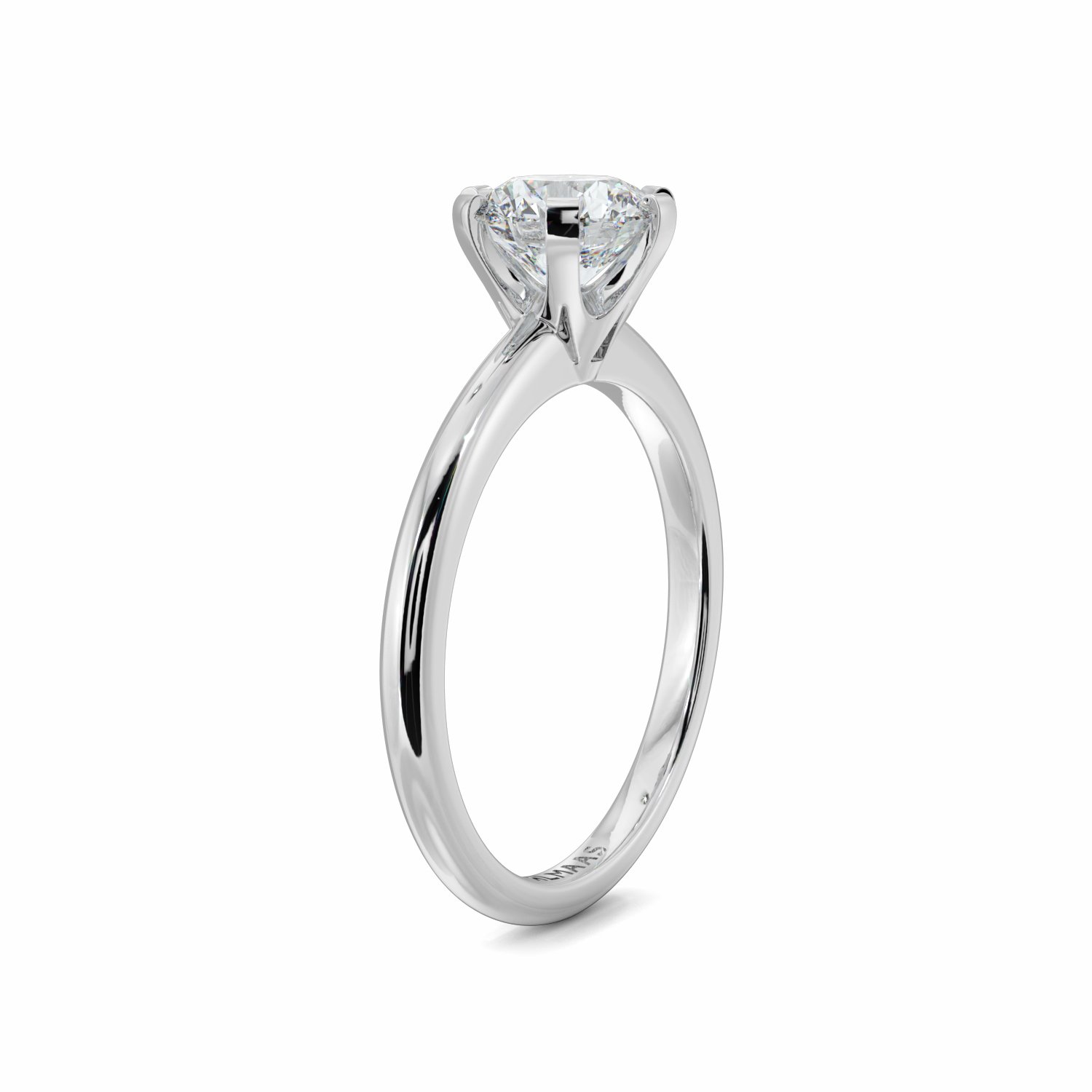 Platinum Elvira Diamond Solitaire Engagement Ring