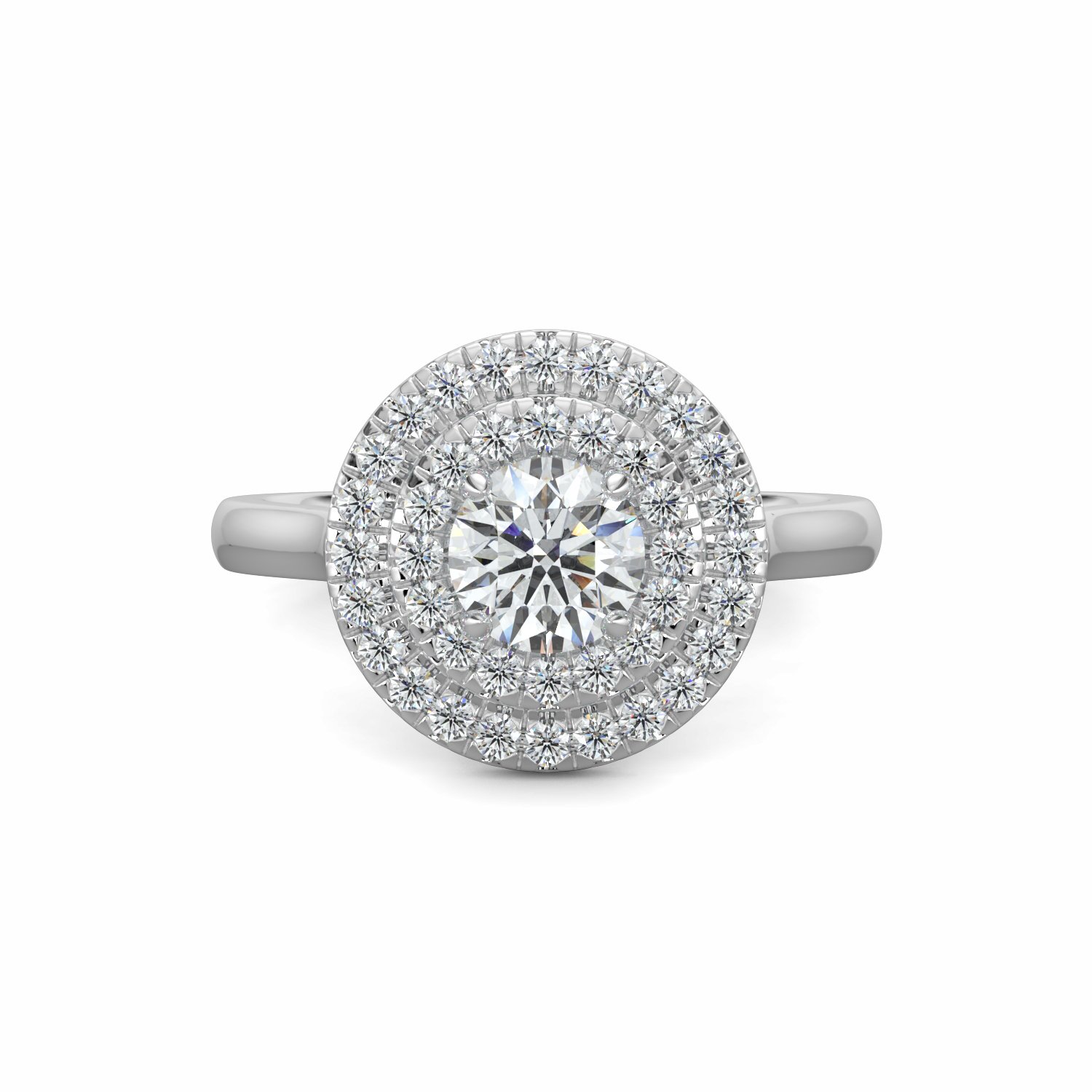 18K White Gold Eleanor Engagement Ring