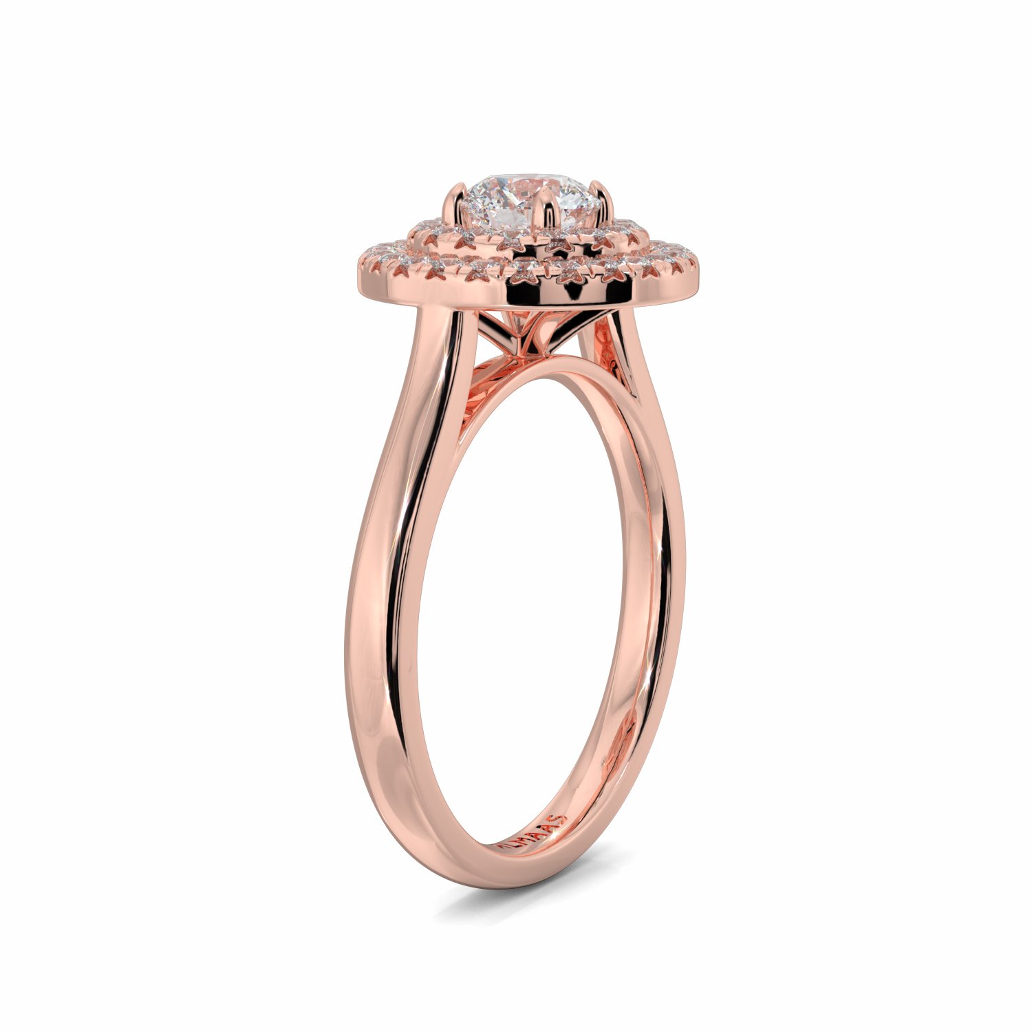 18K Rose Gold Eleanor Engagement Ring