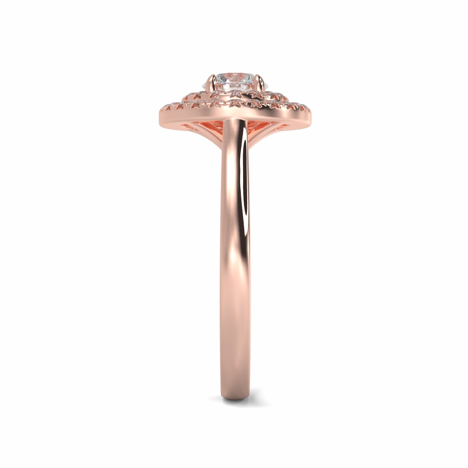 18K Rose Gold Eleanor Engagement Ring