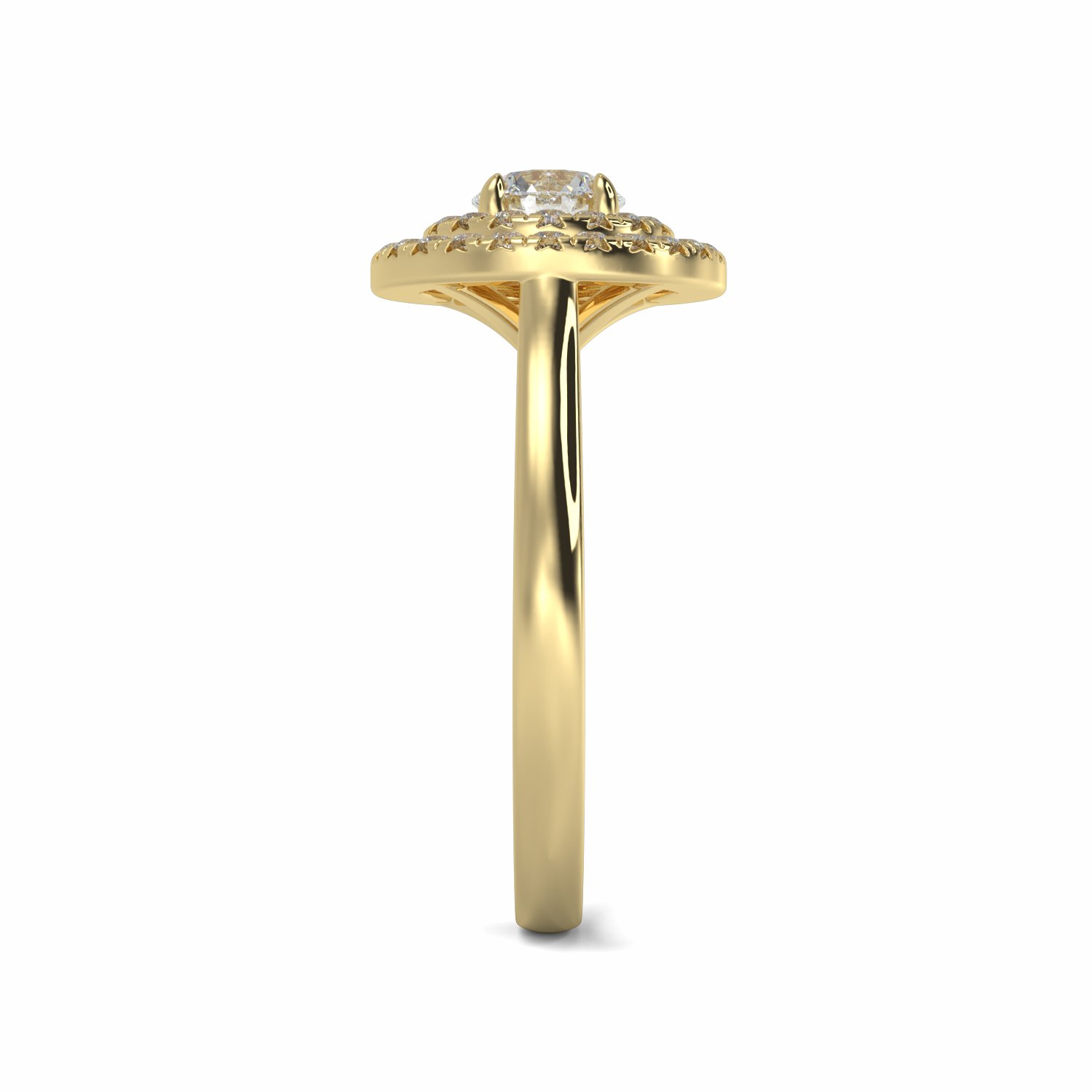 18K Yellow Gold Eleanor Engagement Ring