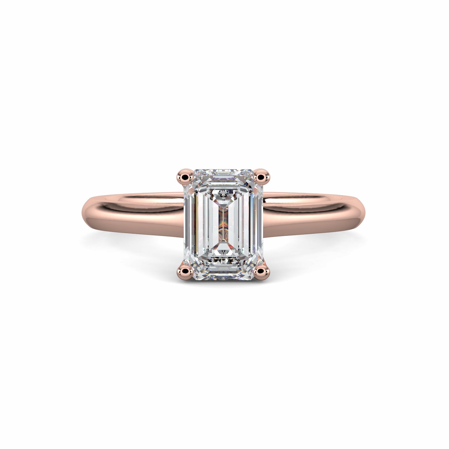 18K White Gold Indiyah Engagement Ring