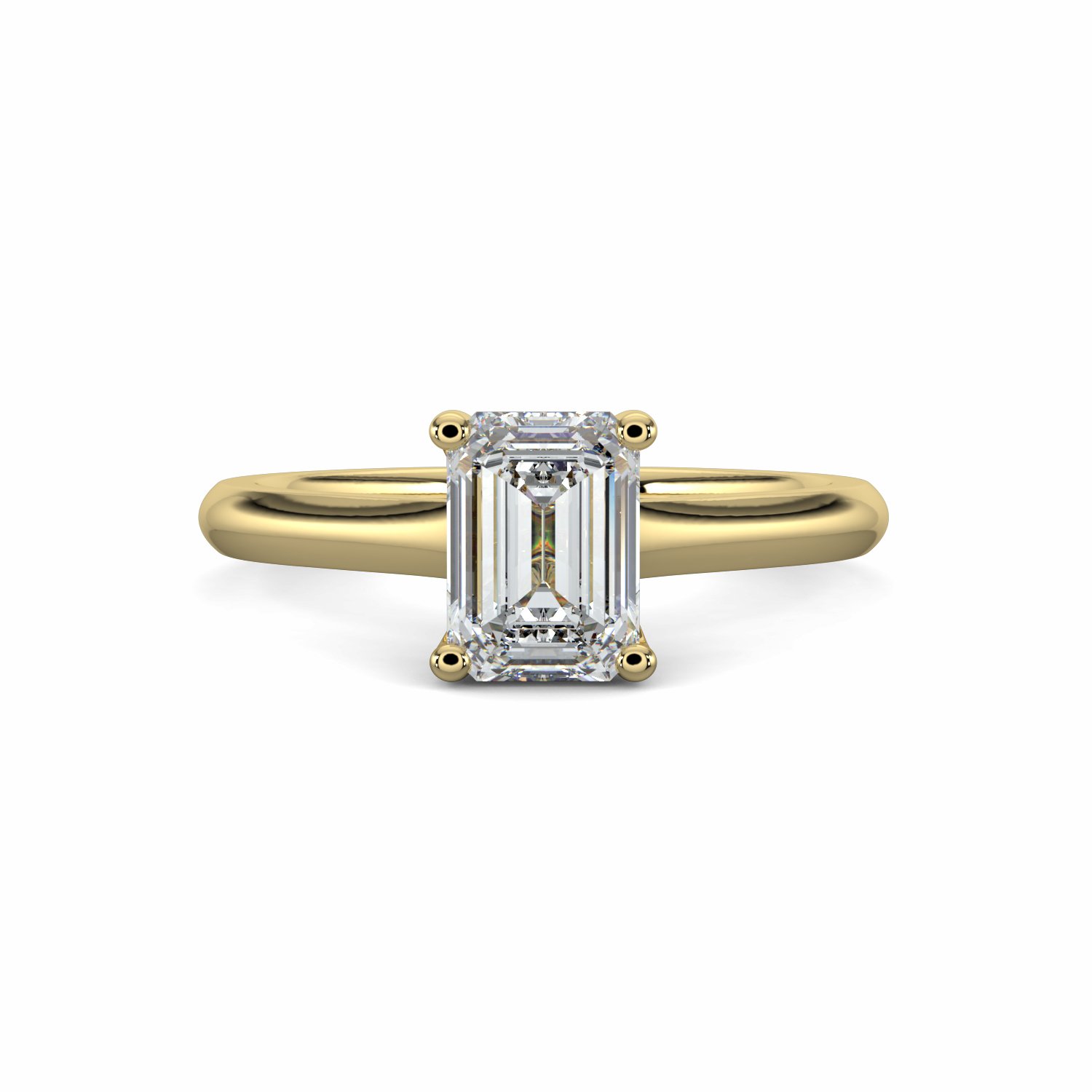 18K White Gold Indiyah Engagement Ring