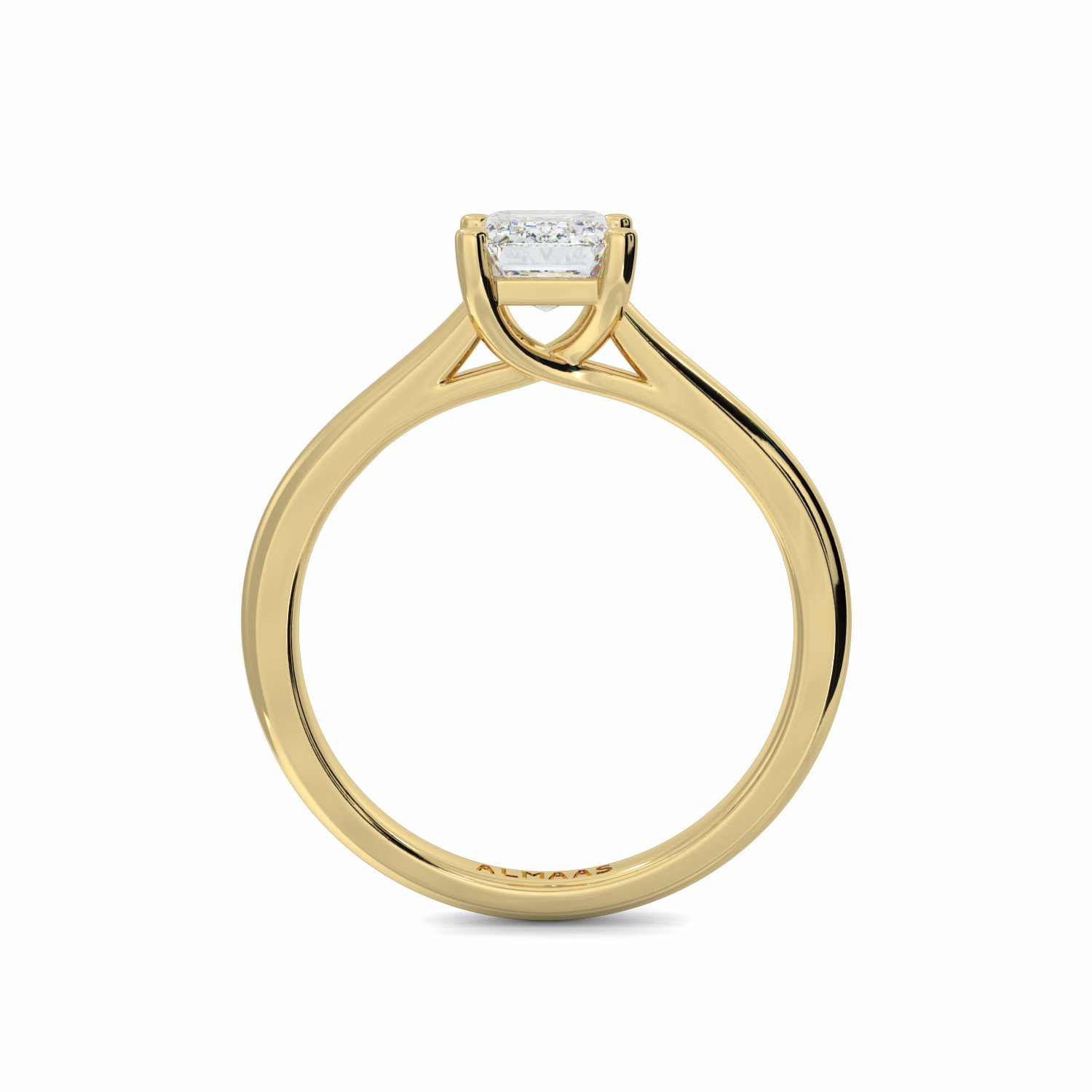 18K Yellow Gold Indiyah Engagement Ring