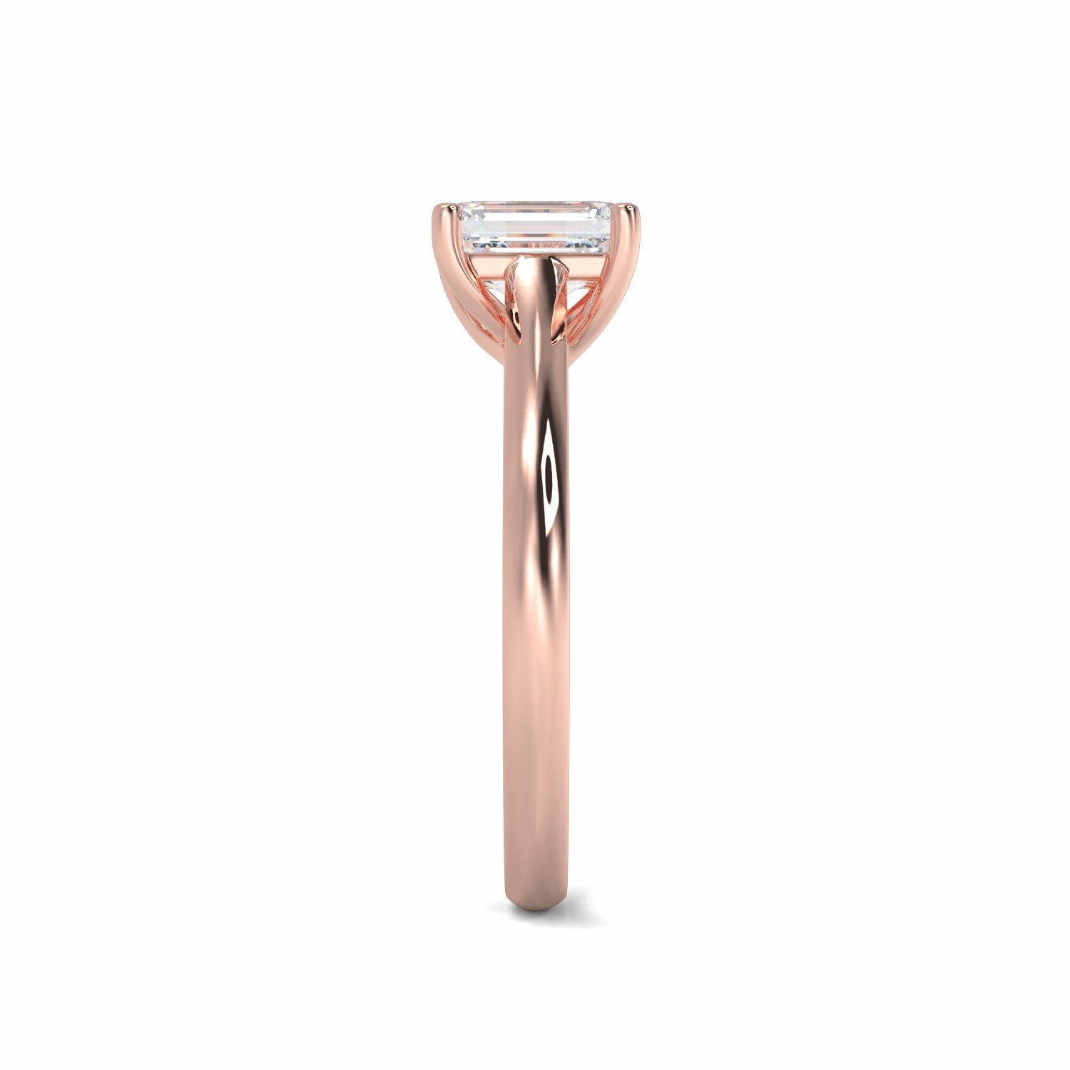 18K Rose Gold Indiyah Engagement Ring