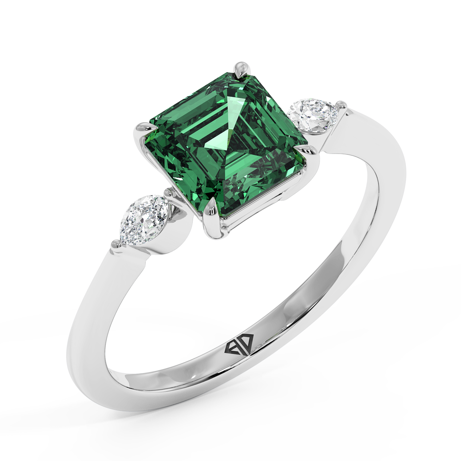 Platinum Montana Engagement Ring