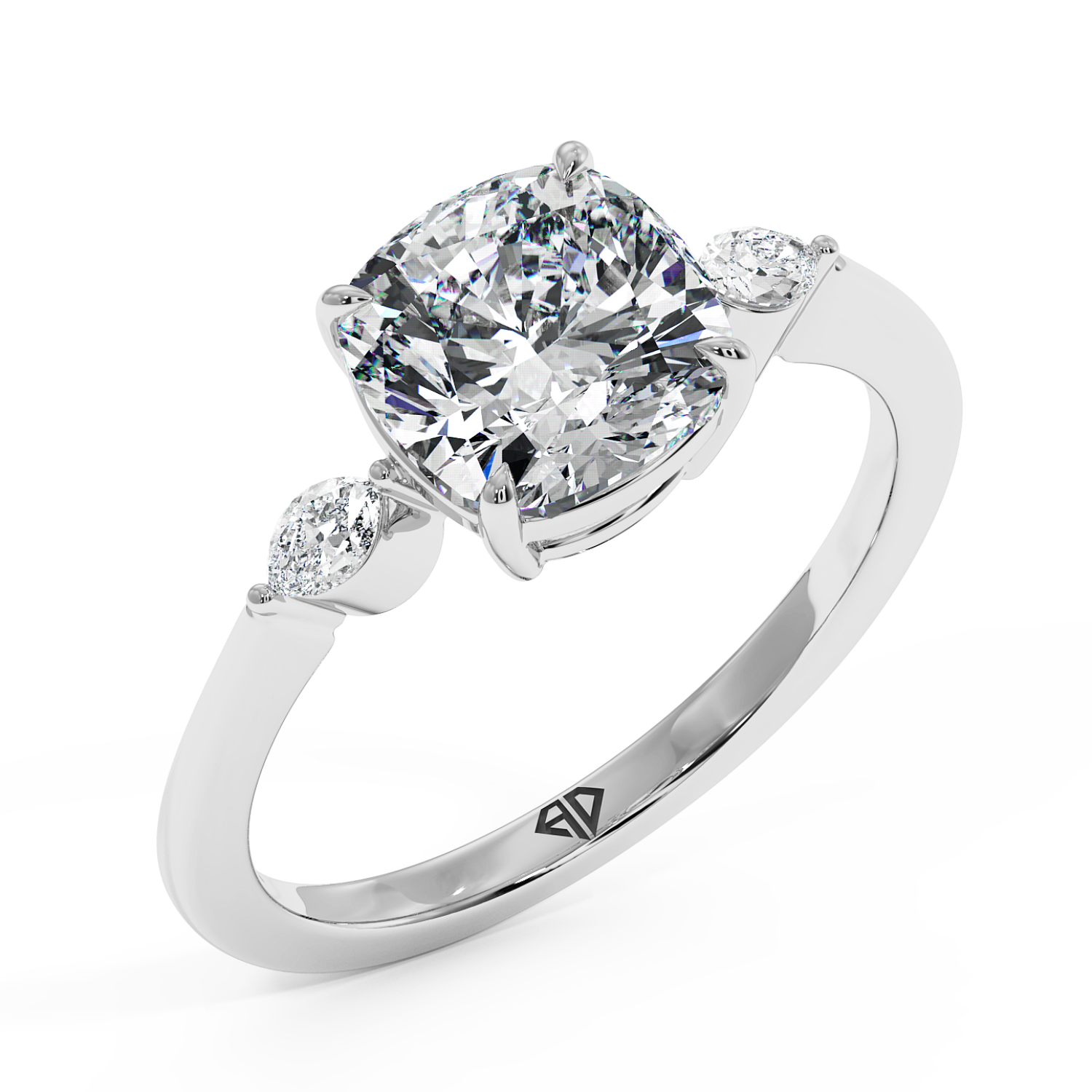 Platinum Montana Engagement Ring