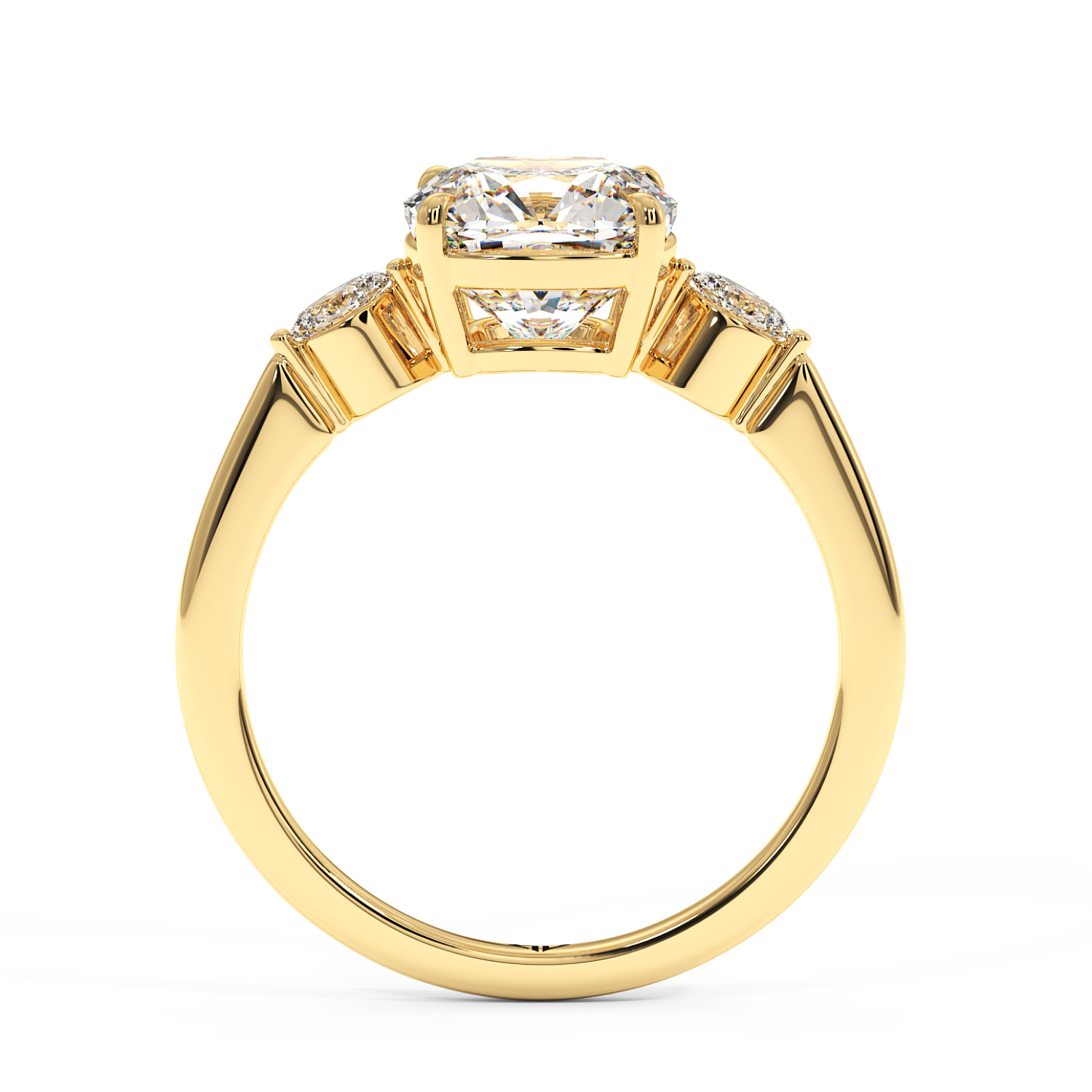 18K Yellow Gold Montana Engagement Ring