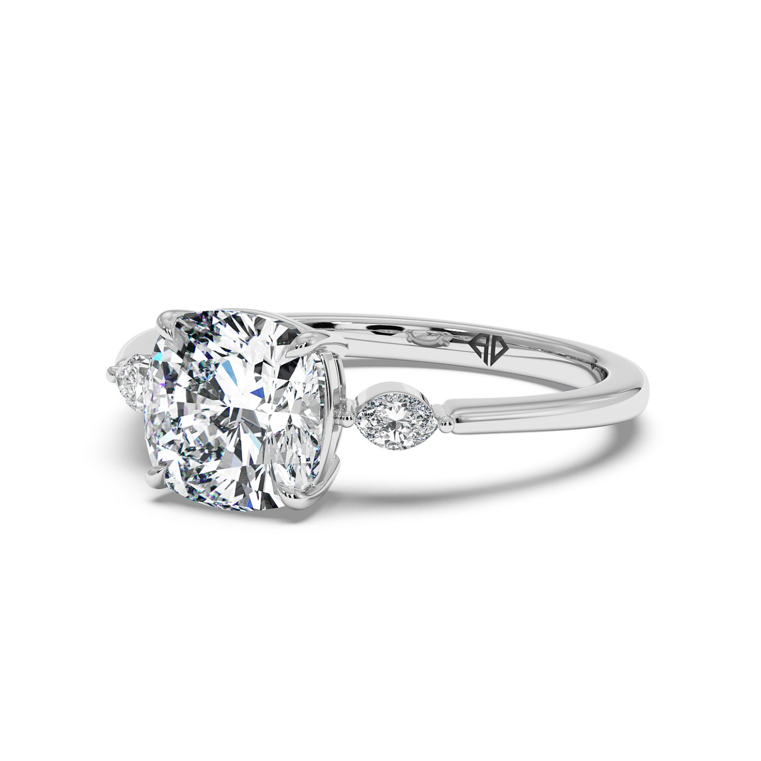 Platinum Montana Engagement Ring