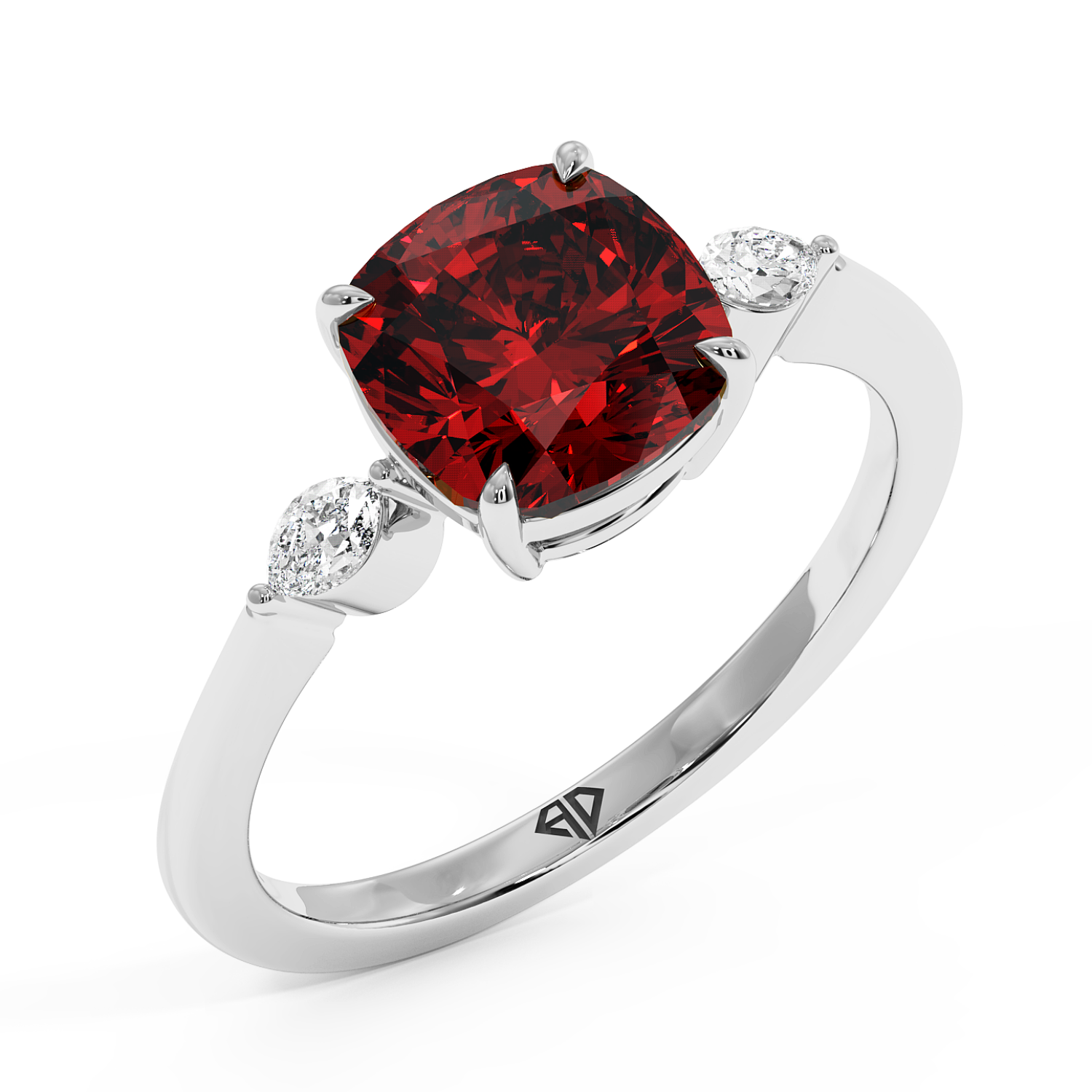 Platinum Montana Engagement Ring