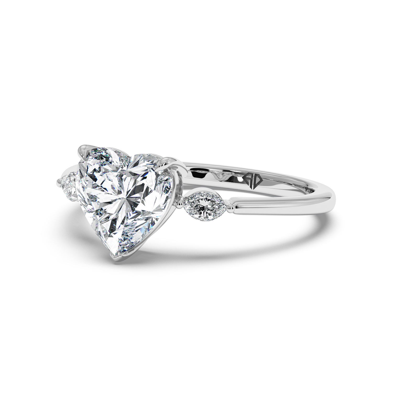 Platinum Montana Engagement Ring