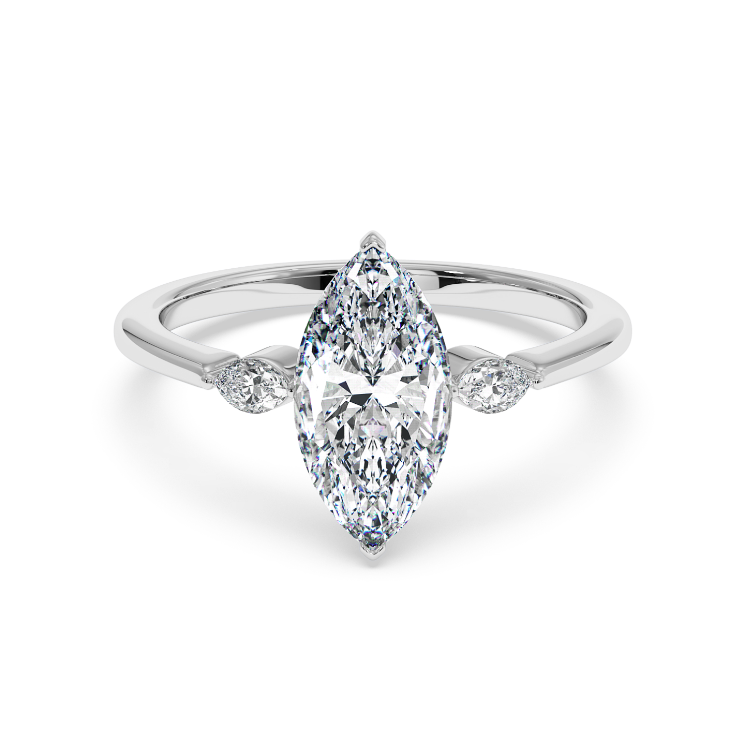 Platinum Montana Engagement Ring