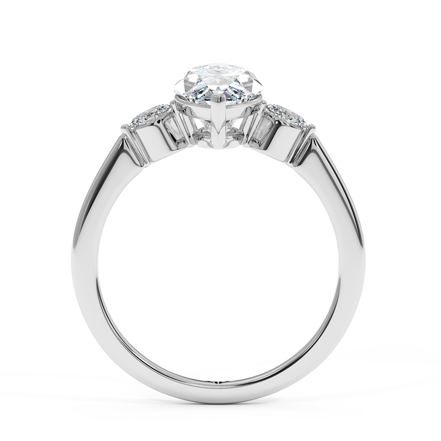 Platinum Montana Engagement Ring