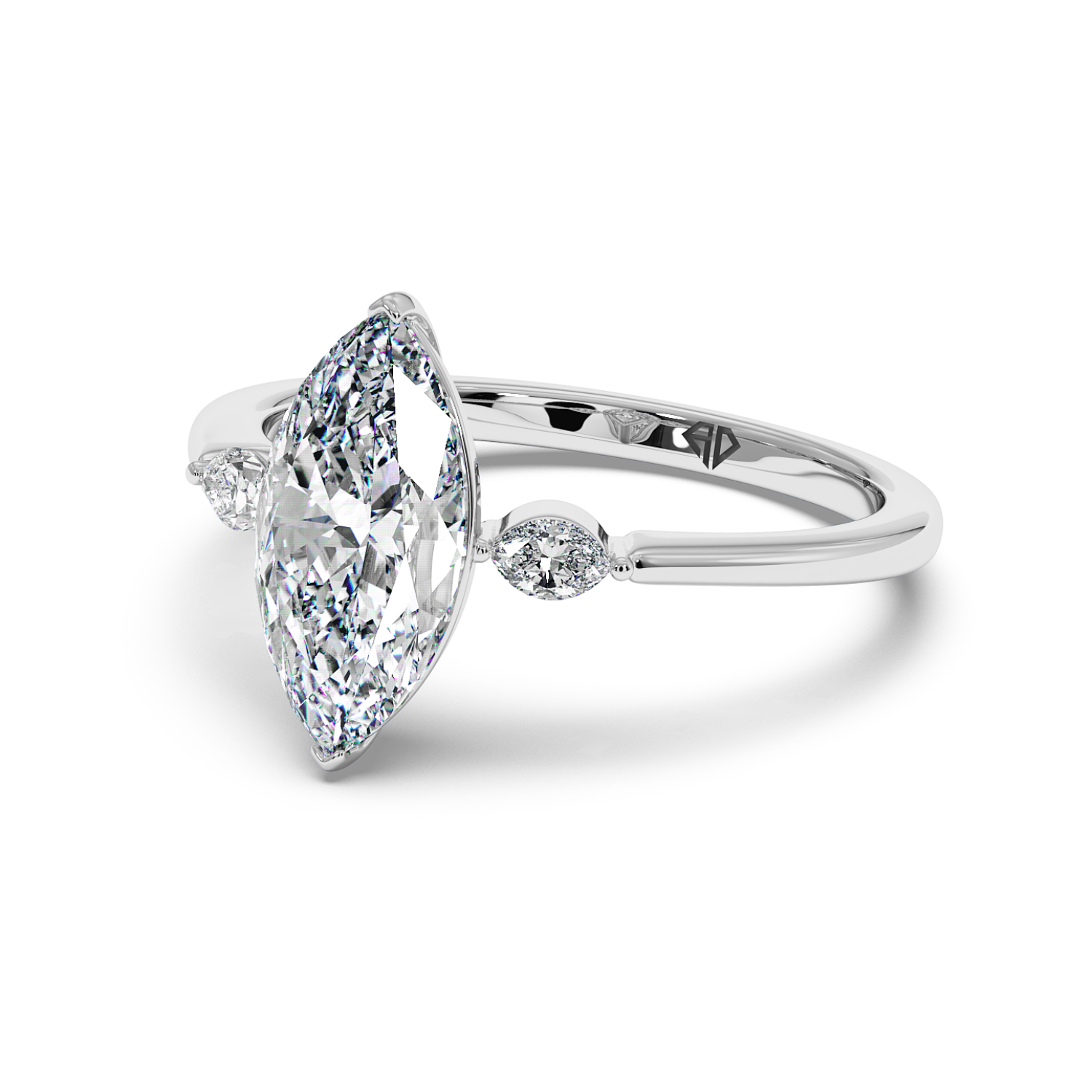 Platinum Montana Engagement Ring