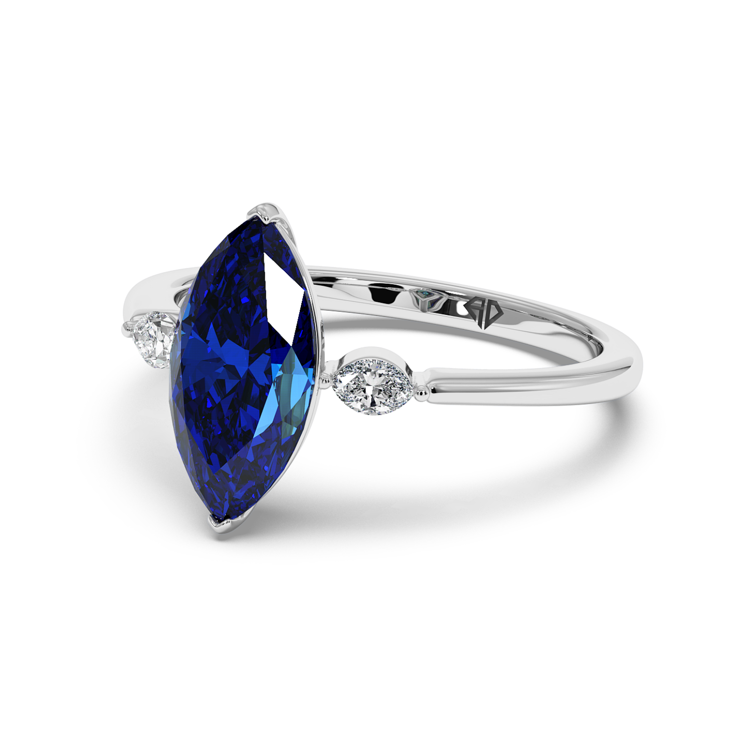 Platinum Montana Engagement Ring