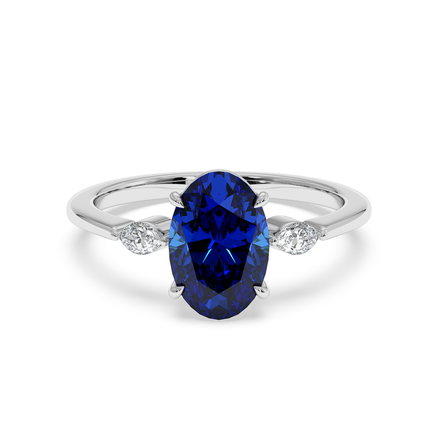 Platinum Montana Engagement Ring