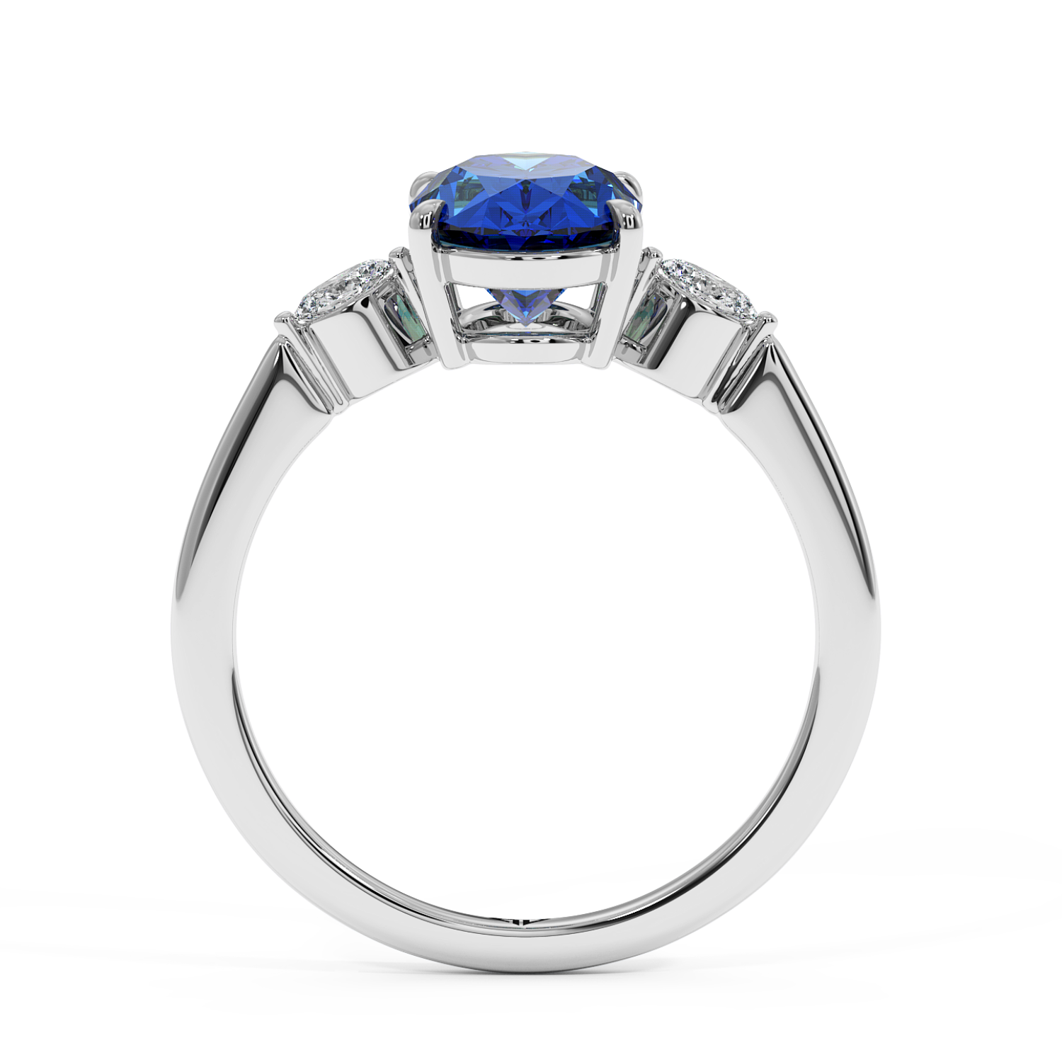 Platinum Montana Engagement Ring