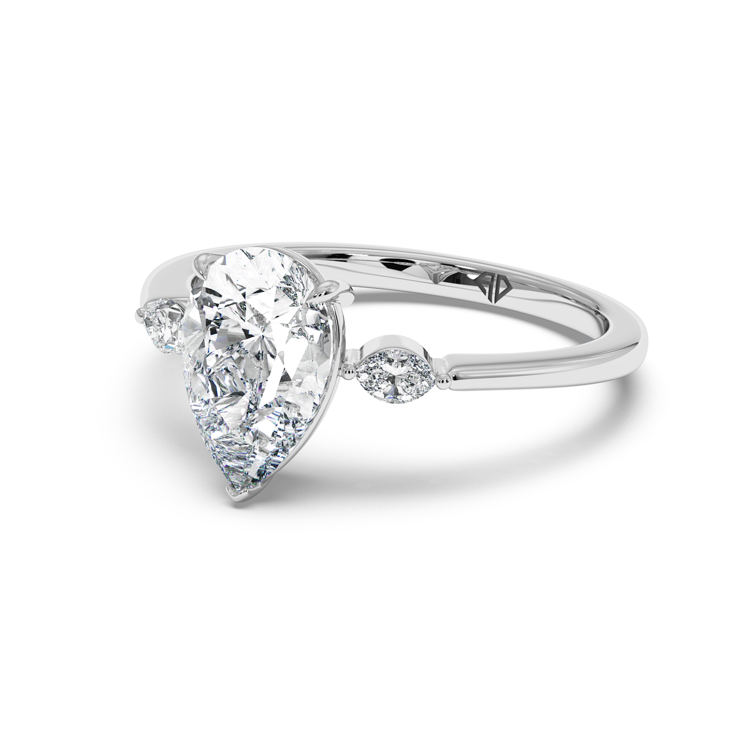 Platinum Montana Engagement Ring