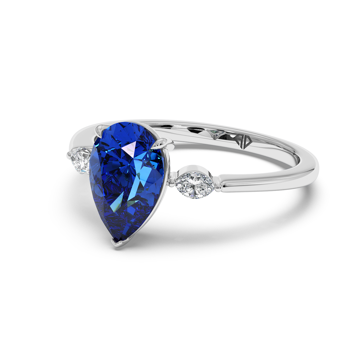 Platinum Montana Engagement Ring