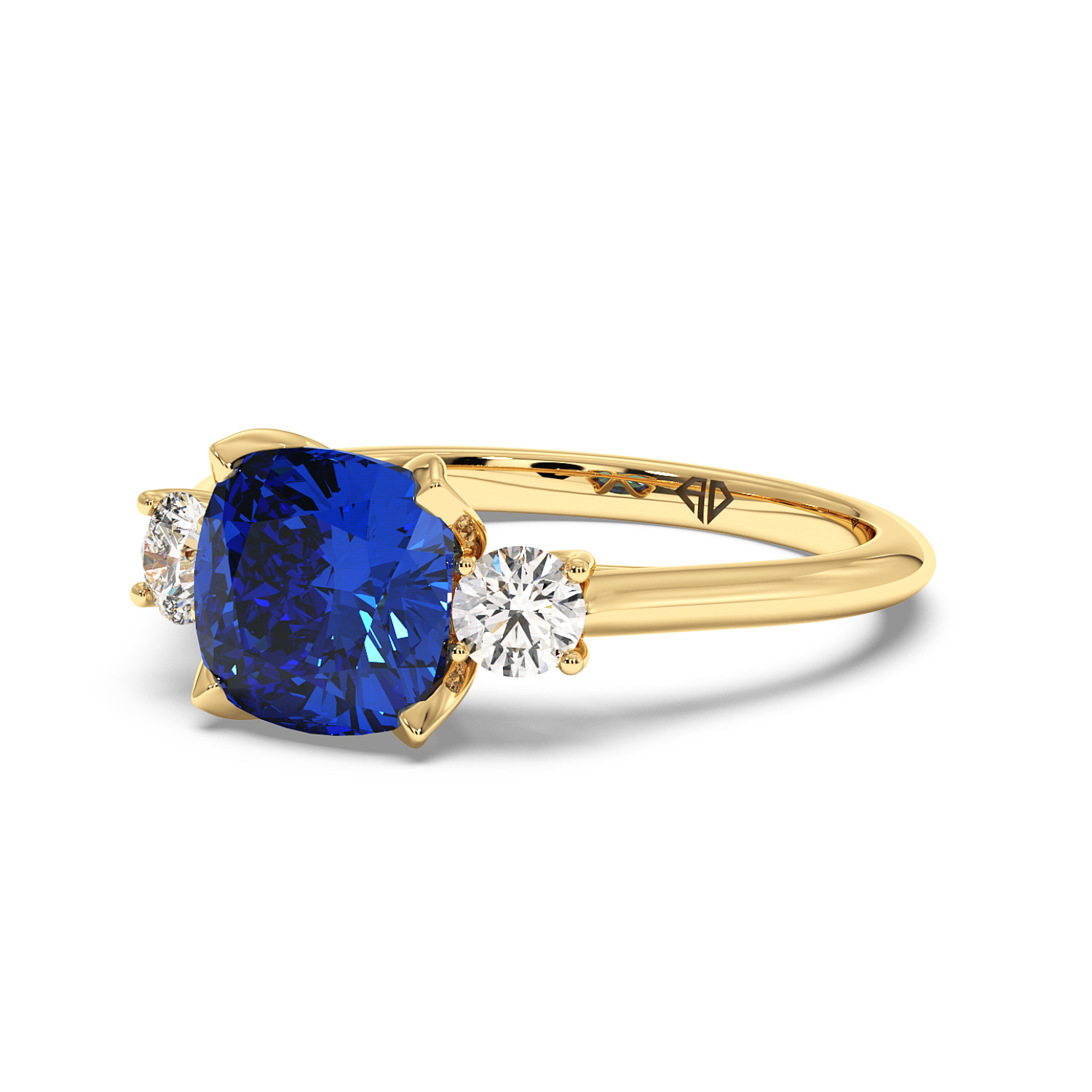 18K Yellow Gold Dolce Engagement Ring