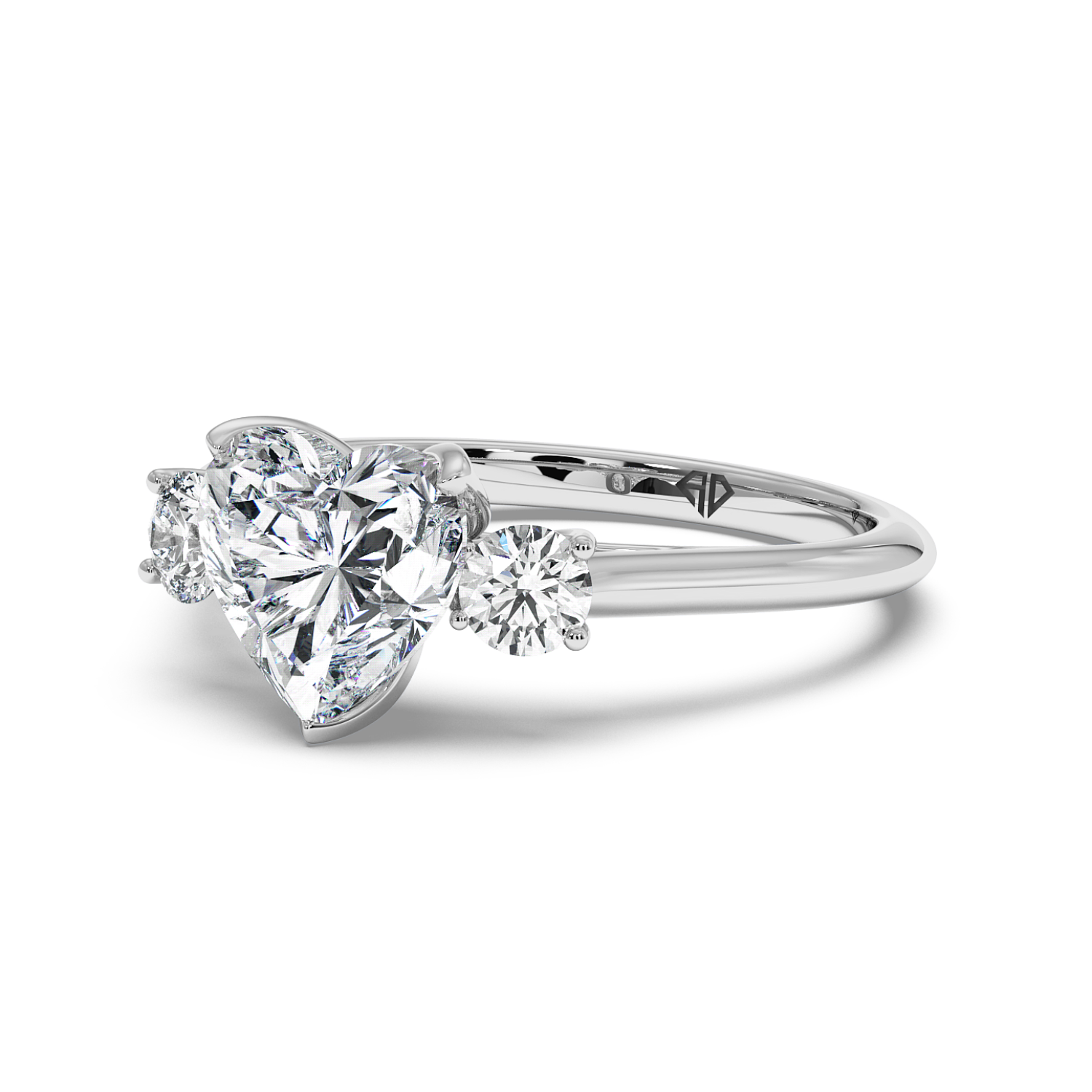 18K White Gold Dolce Engagement Ring