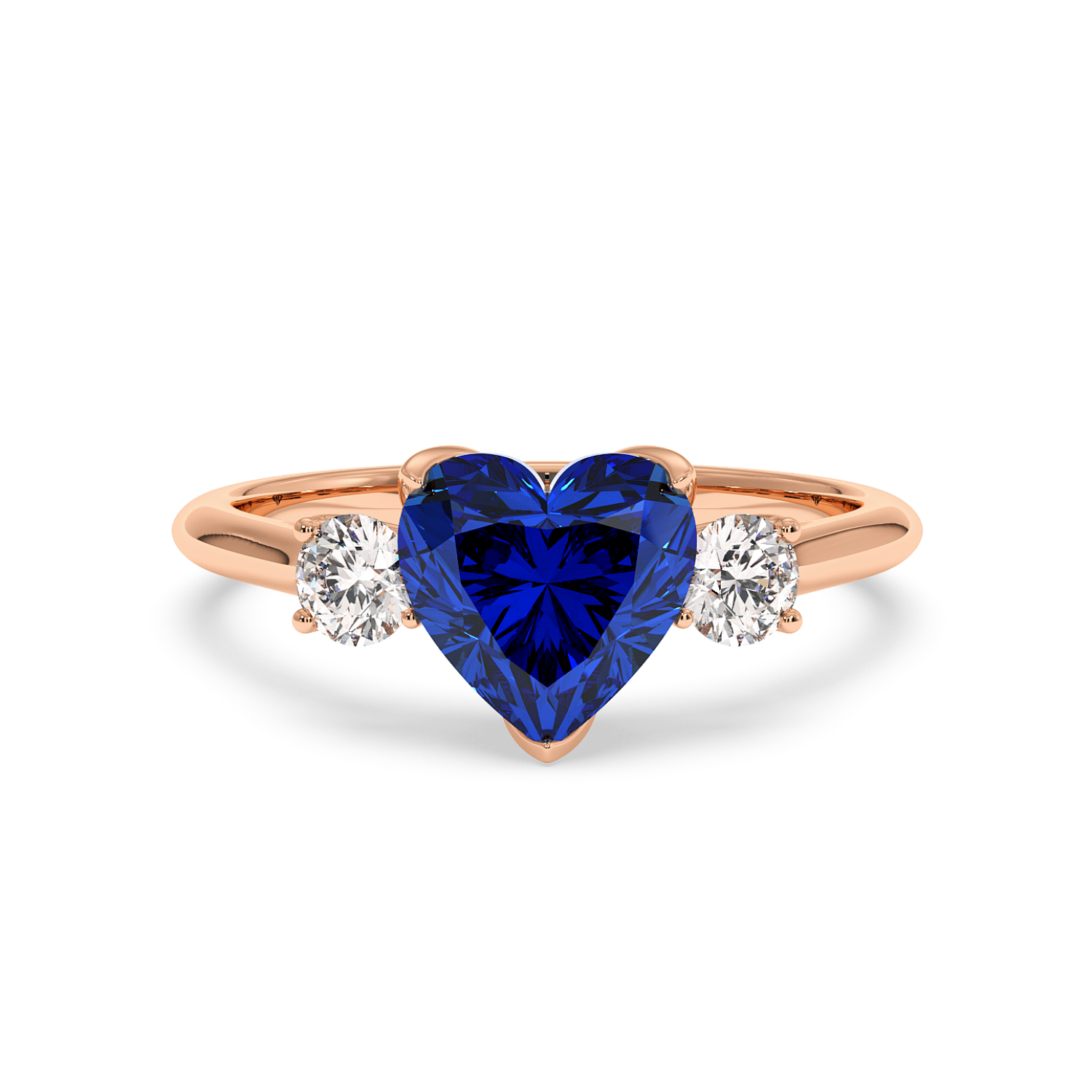 18K Rose Gold Dolce Engagement Ring